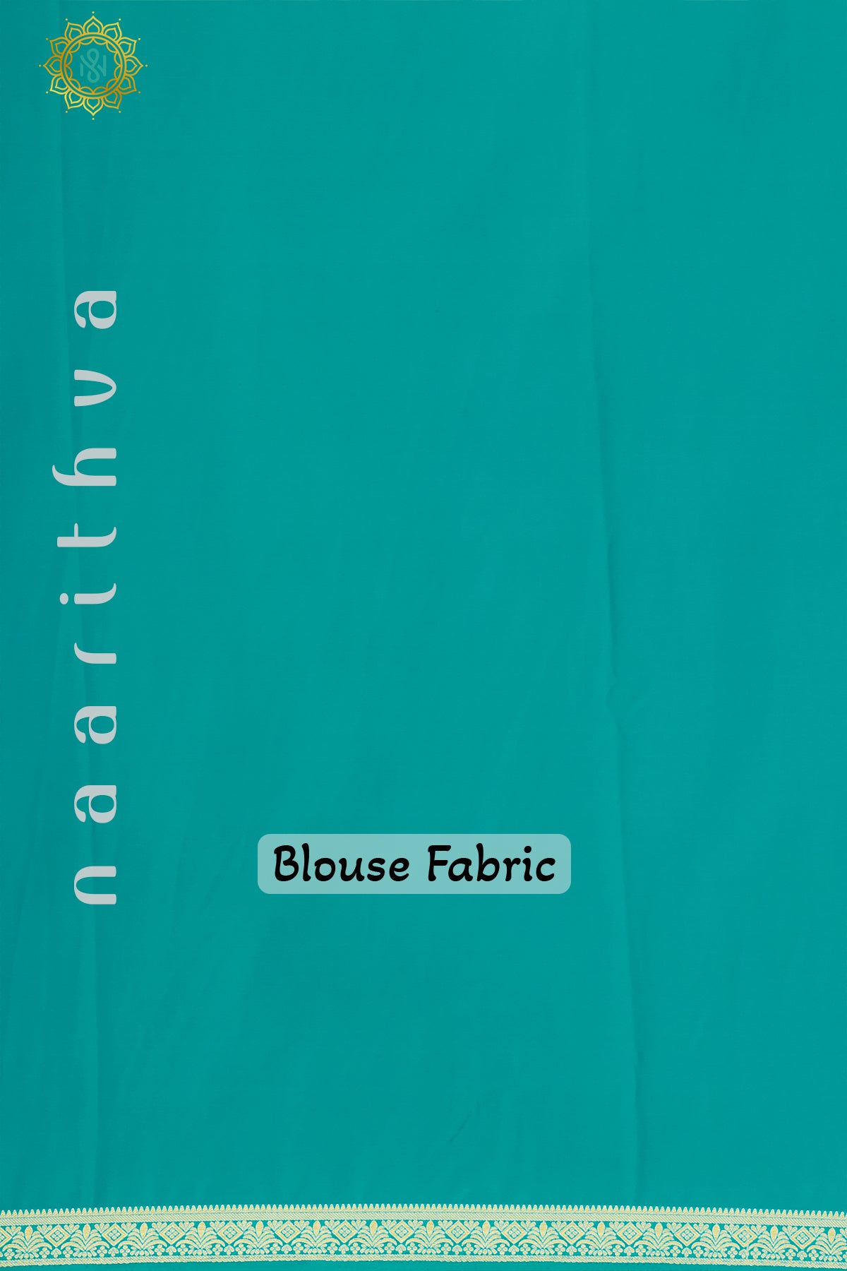 CYAN GREEN - SEMI MYSORE CREPE SILK