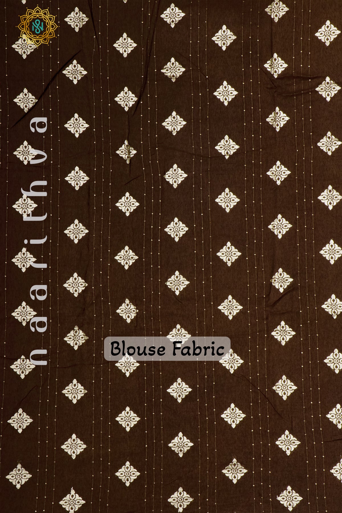 BROWN - SEMI CREPE SILK