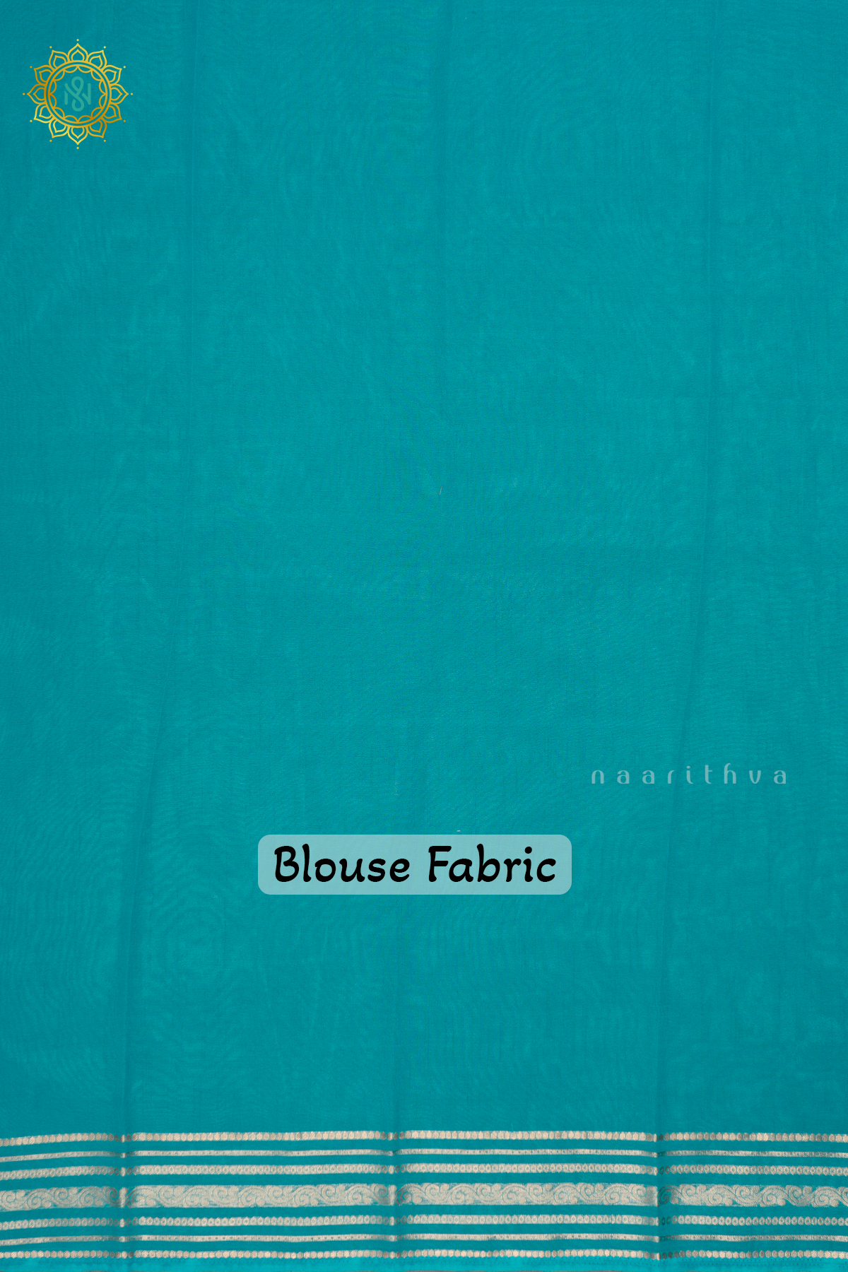 BLUE - SEMI MYSORE CREPE SILK