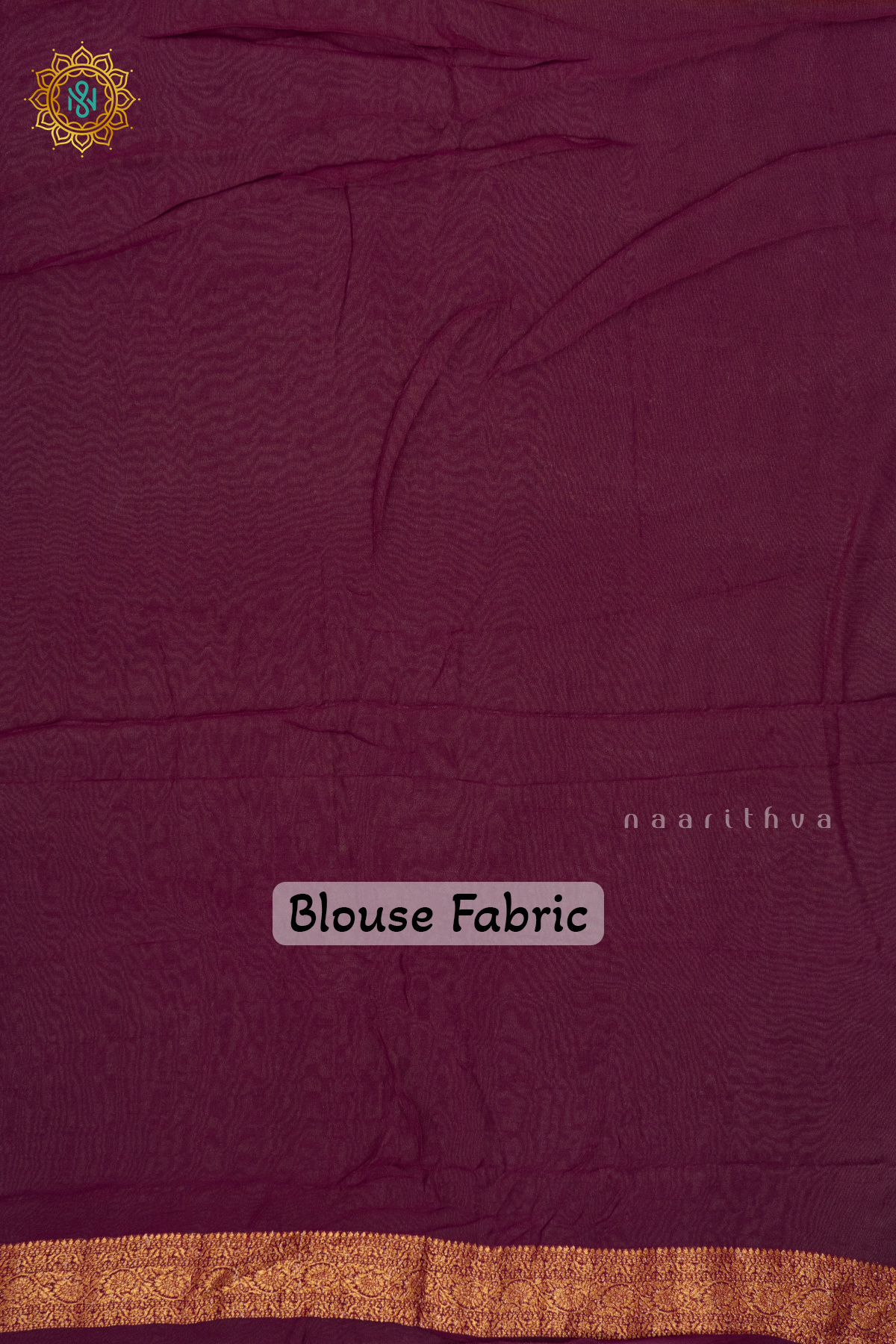 YELLOW WITH WINE - SEMI GEORGETTE