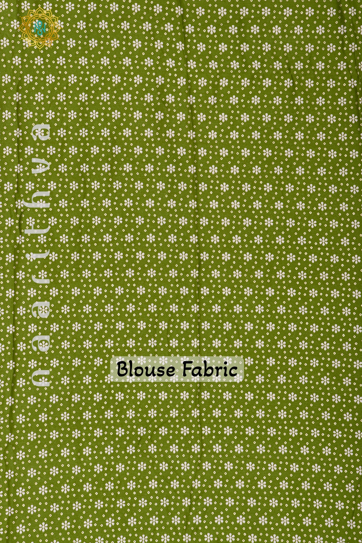 PARROT GREEN - CRUSHED CHIFFON