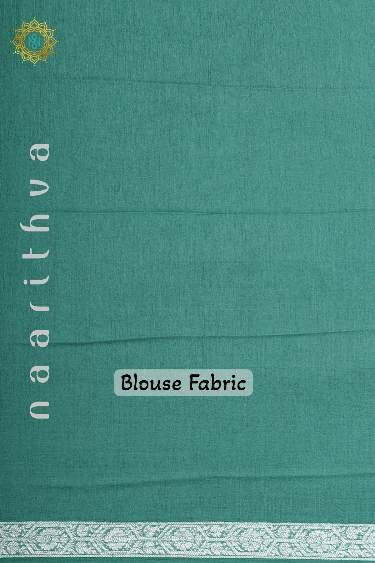 AQUA GREEN - PURE BANARASI CHIFFON