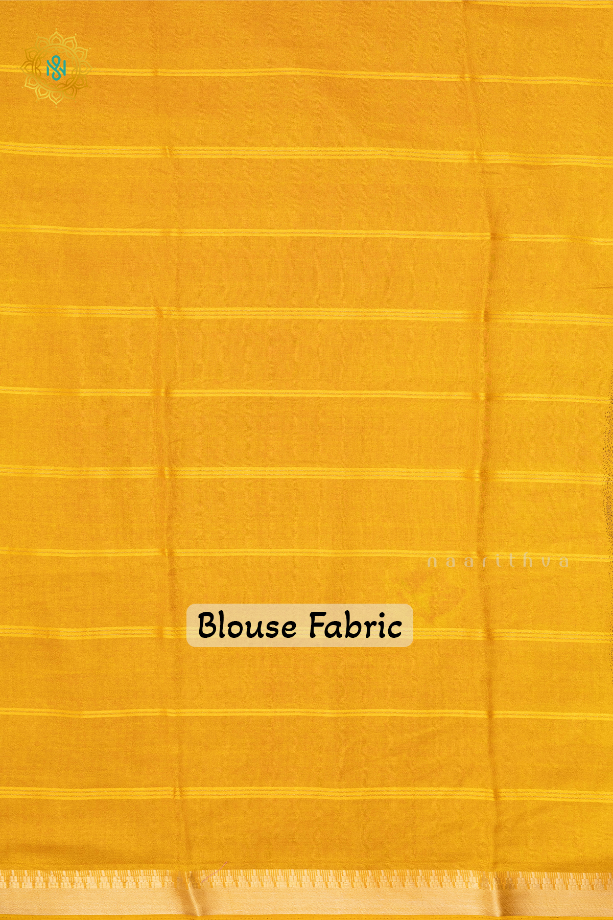 BLACK WITH YELLOW - SEMI GEORGETTE