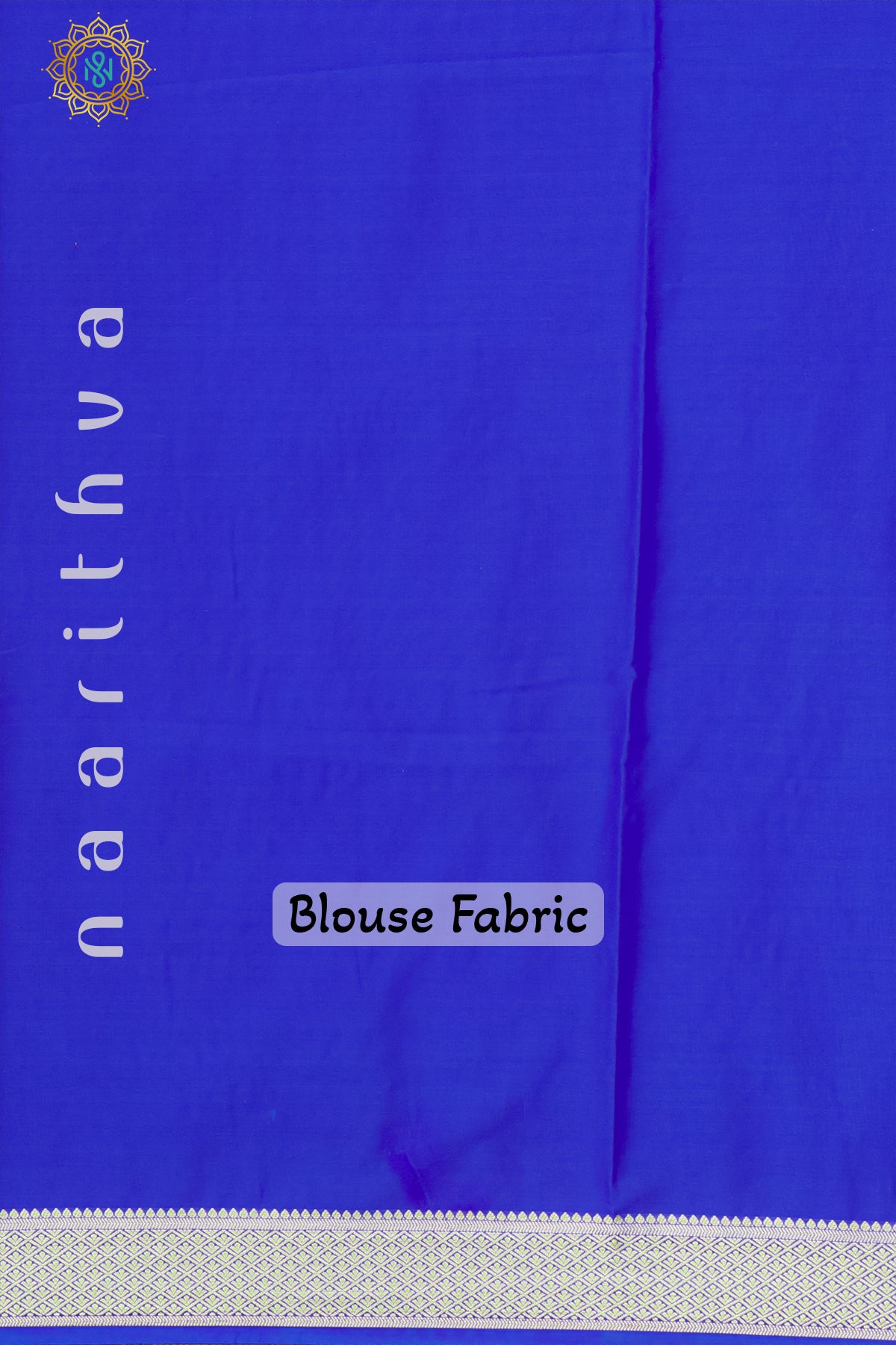 ROYAL BLUE - SEMI MYSORE CREPE SILK