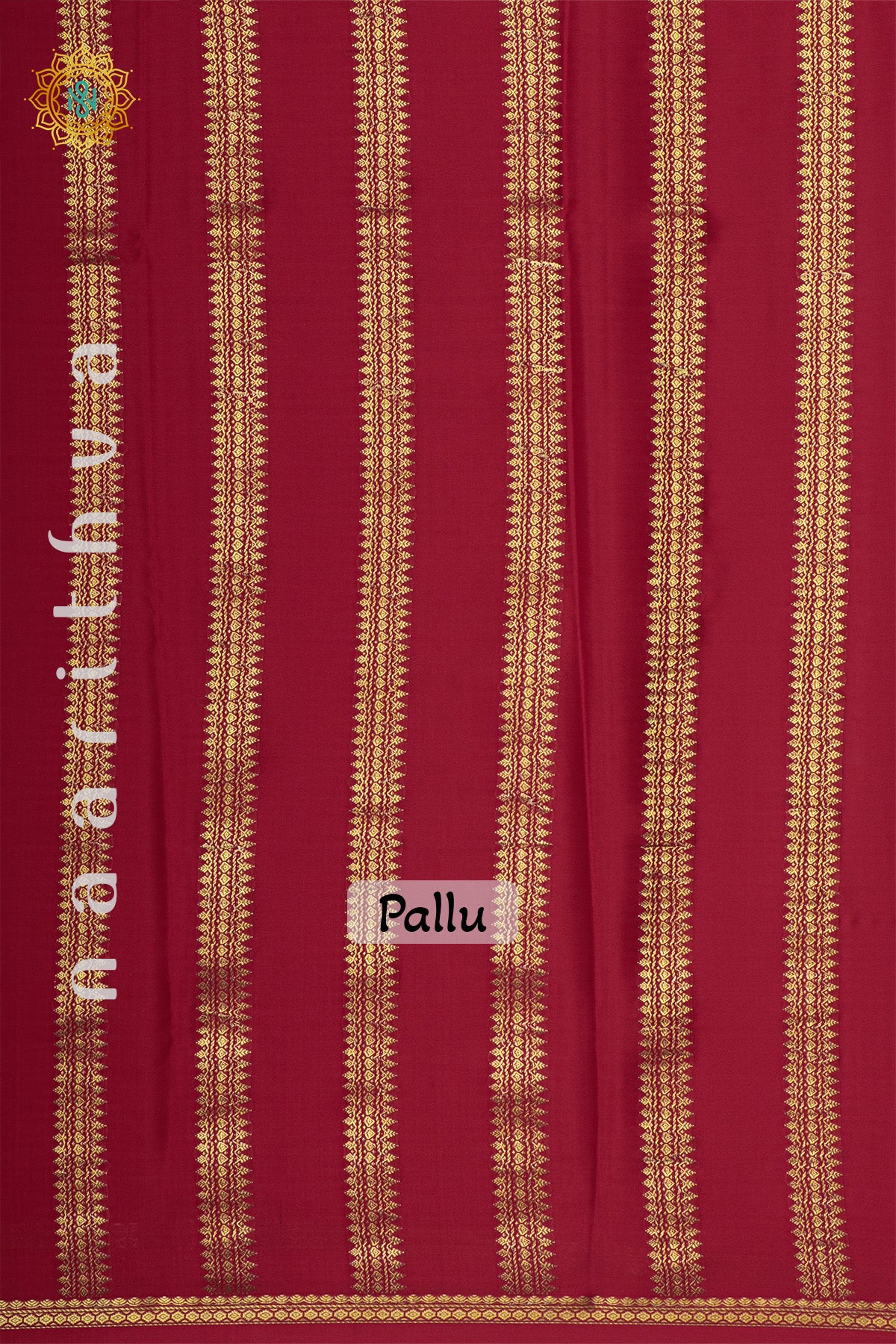 RED - PURE MYSORE CREPE SILK