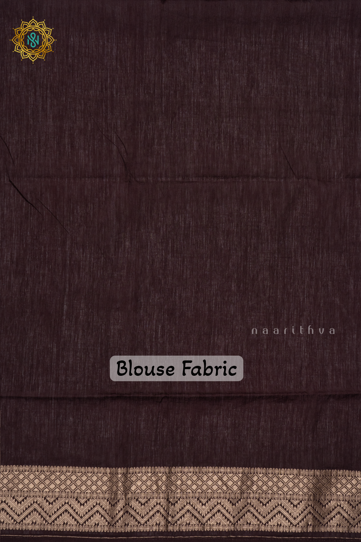 BROWN - CHANDERI SILK COTTON