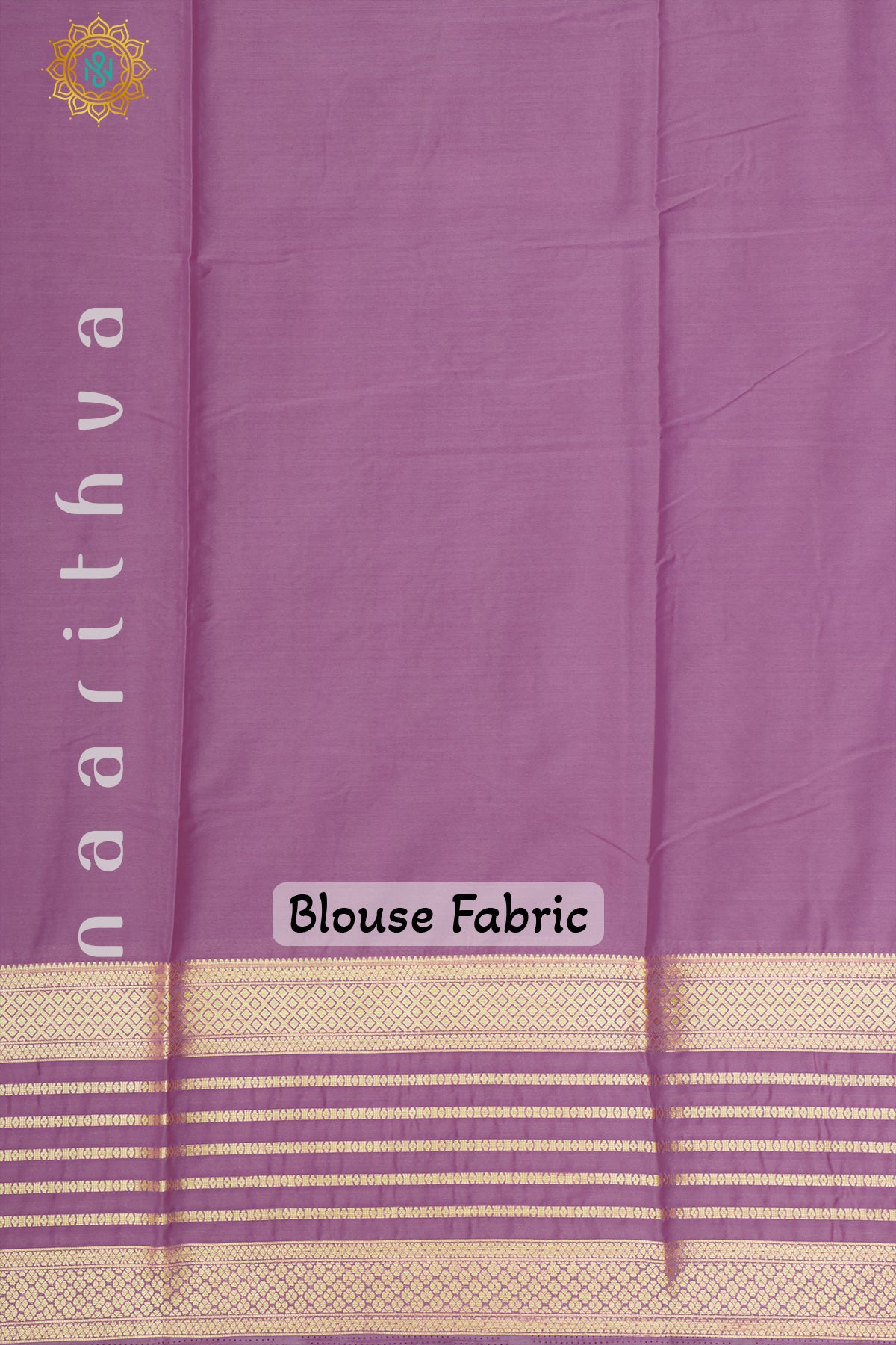 PINKISH LAVENDER - SEMI MYSORE CREPE SILK