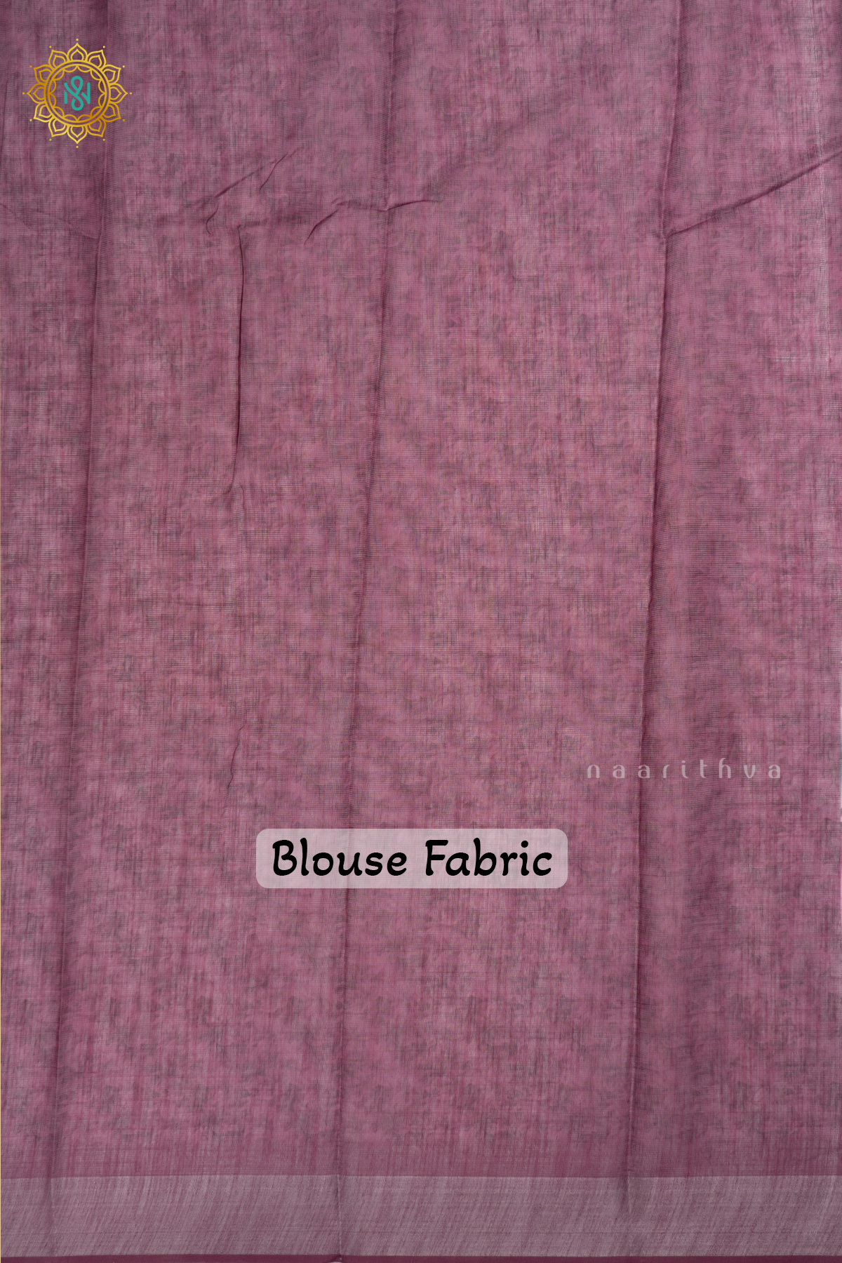Deep Wine Linen By Cotton Saree With Floral Printed Body