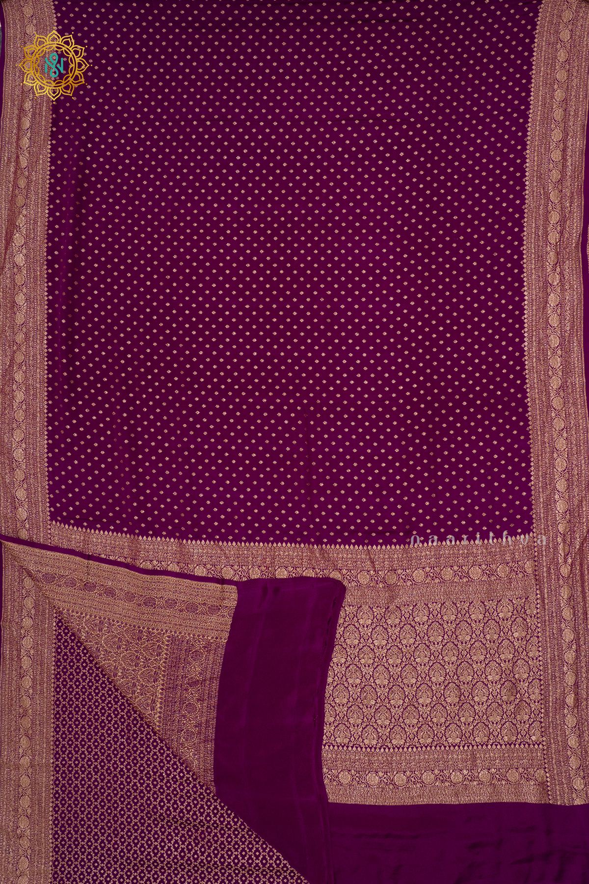 WINE - PURE BANARASI CREPE