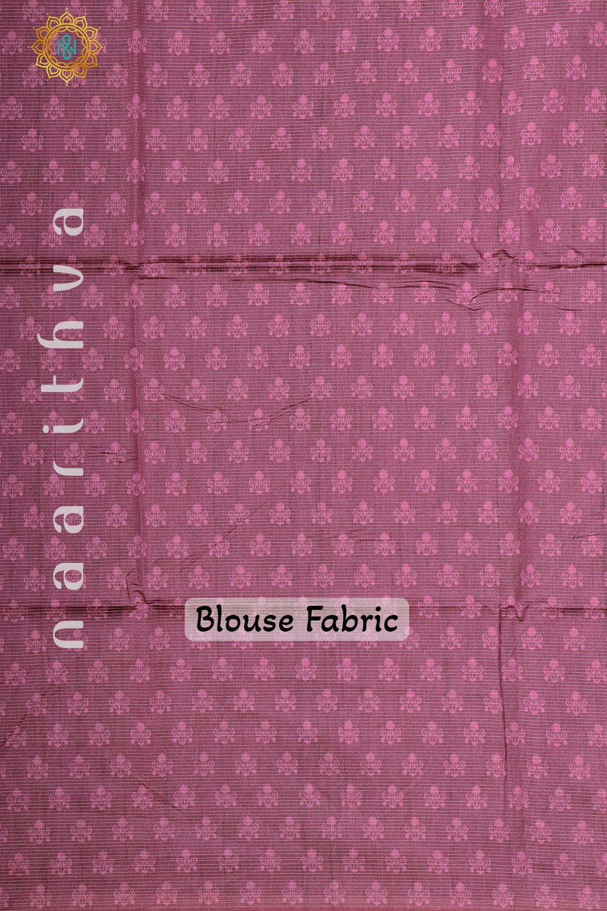 BEIGE WITH MAGENTA - SEMI TUSSAR SILK