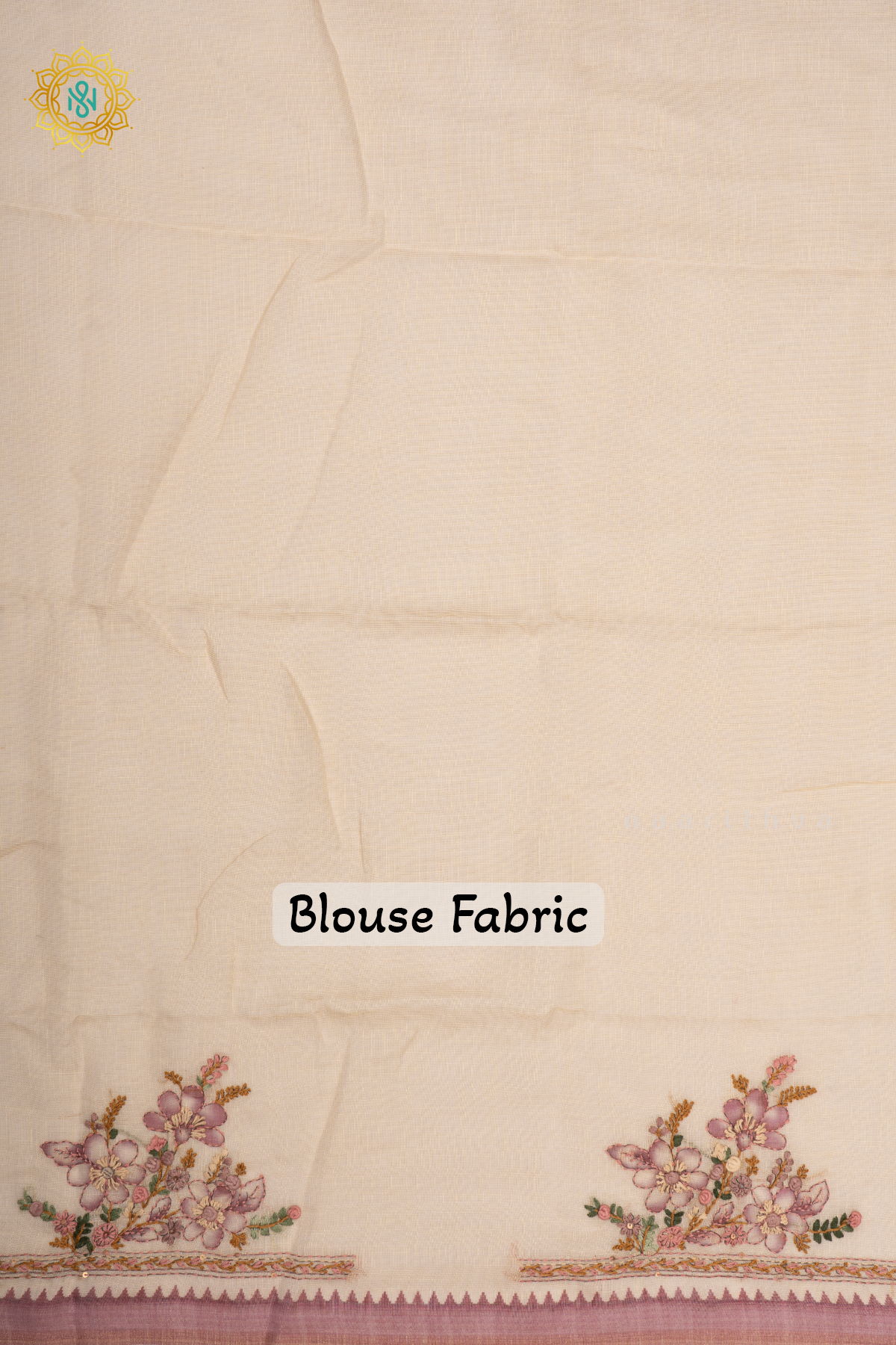 WHITE WITH LIGHT PINK - LINEN TISSUE