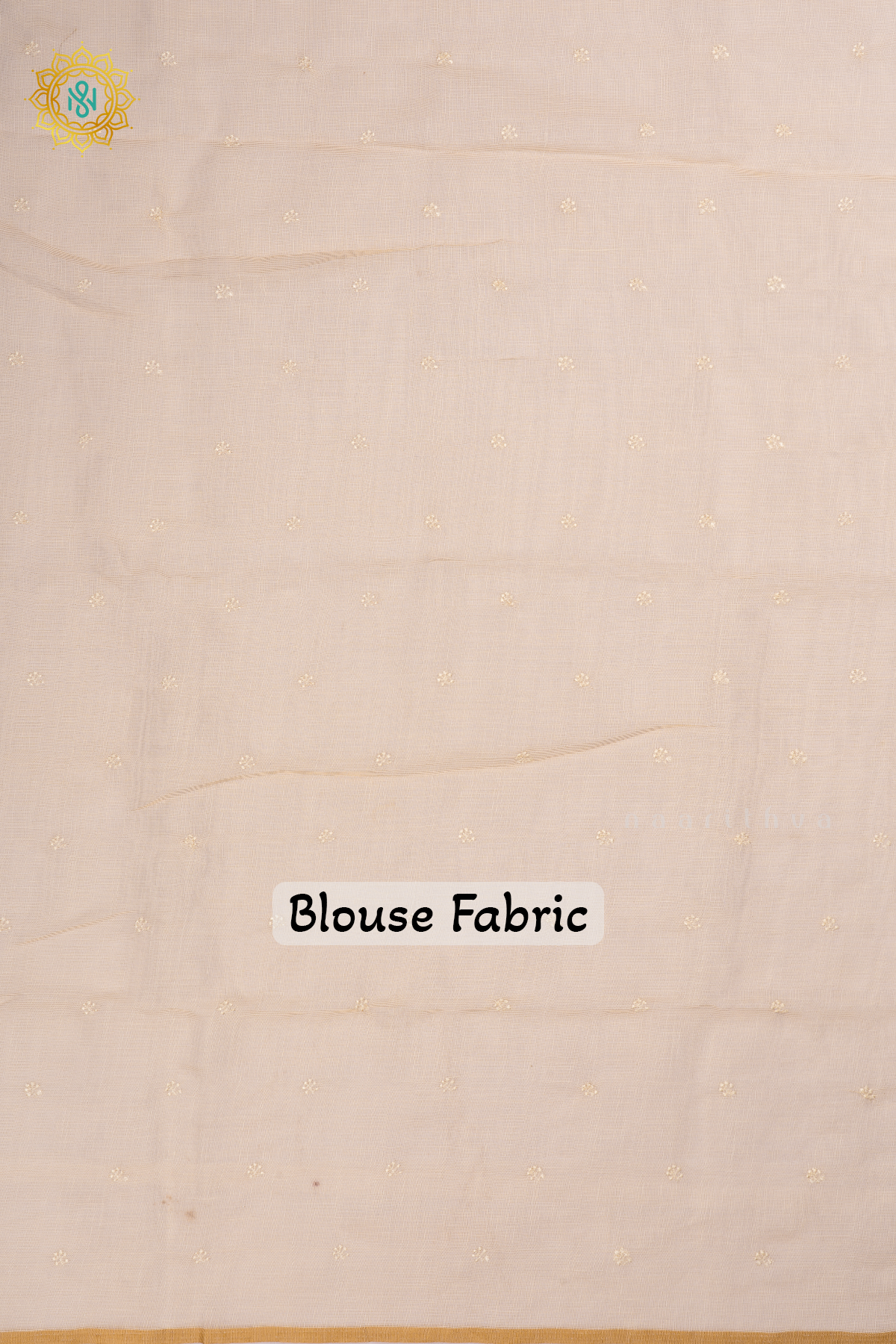 Off White with Magenta Linen Tissue Saree with Allover Thread Work, Border and pallu