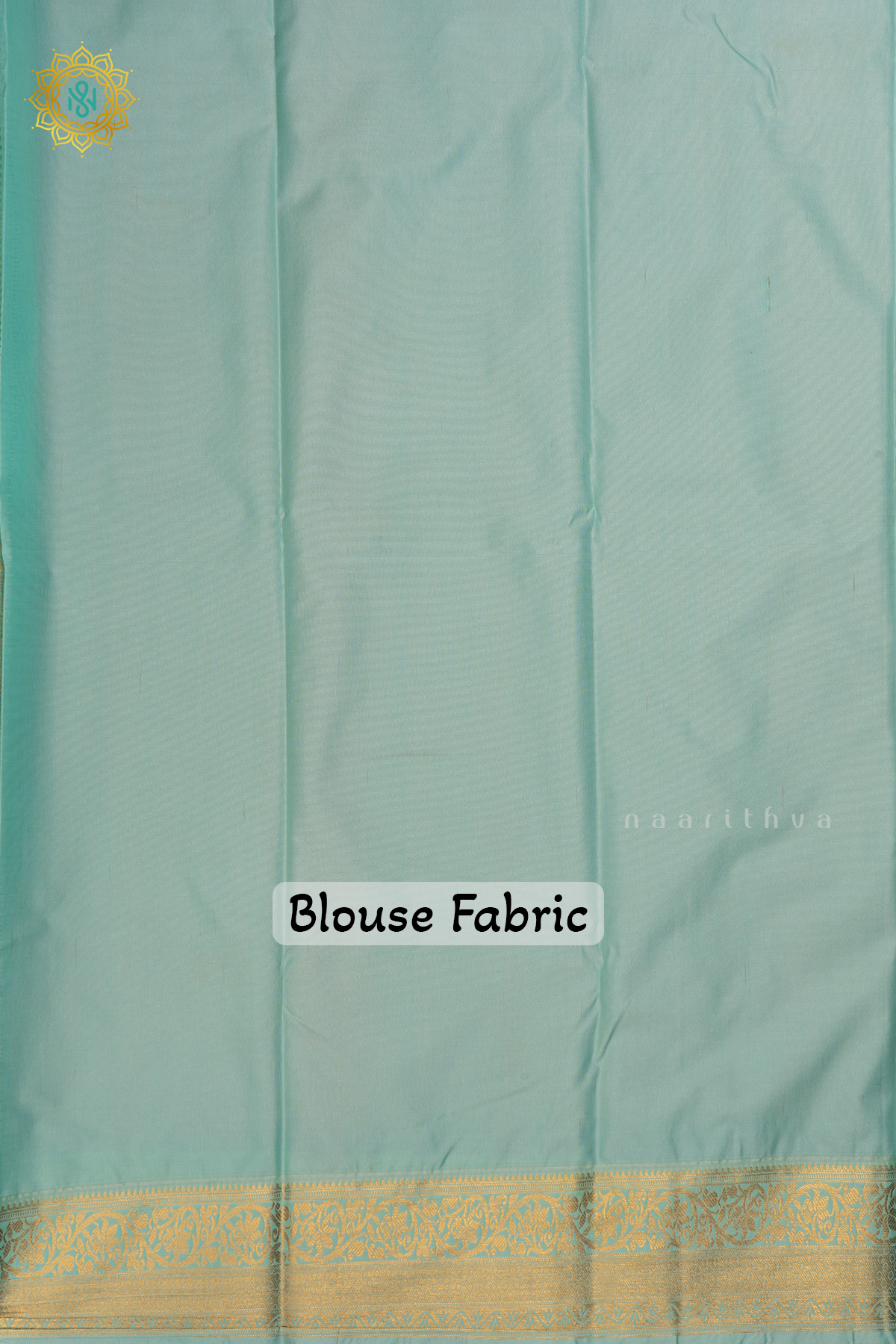 Magenta with Aqua Blue Semi Kanchi Saree With Zari Buttas All Over And Contrast Zari Border