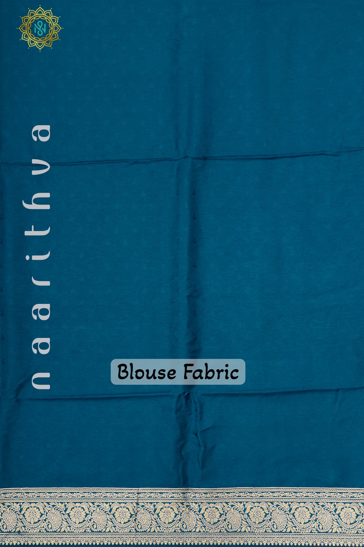 TEAL BLUE - SEMI CREPE SILK