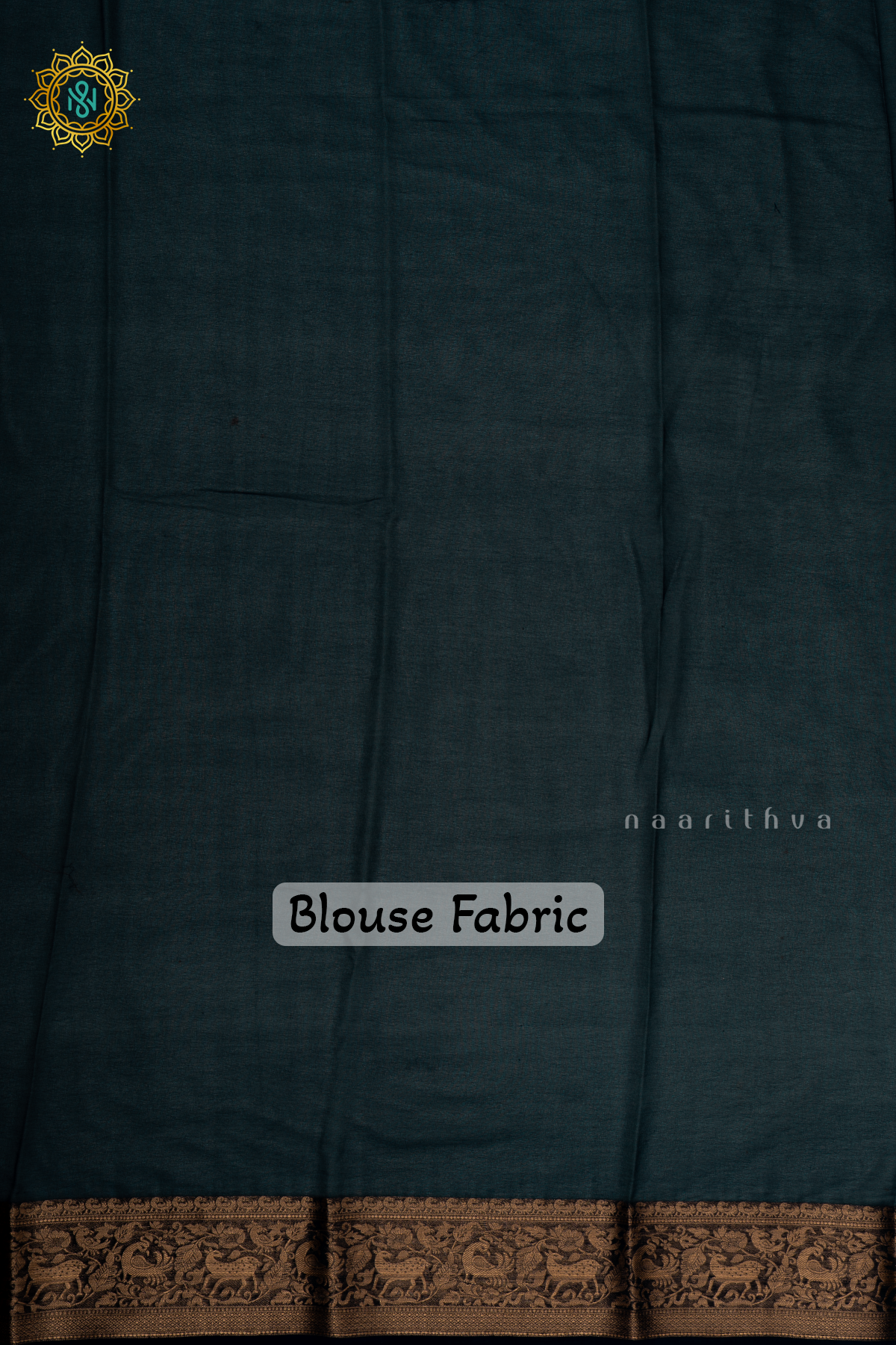 PEACOCK BLUE - SEMI GEORGETTE