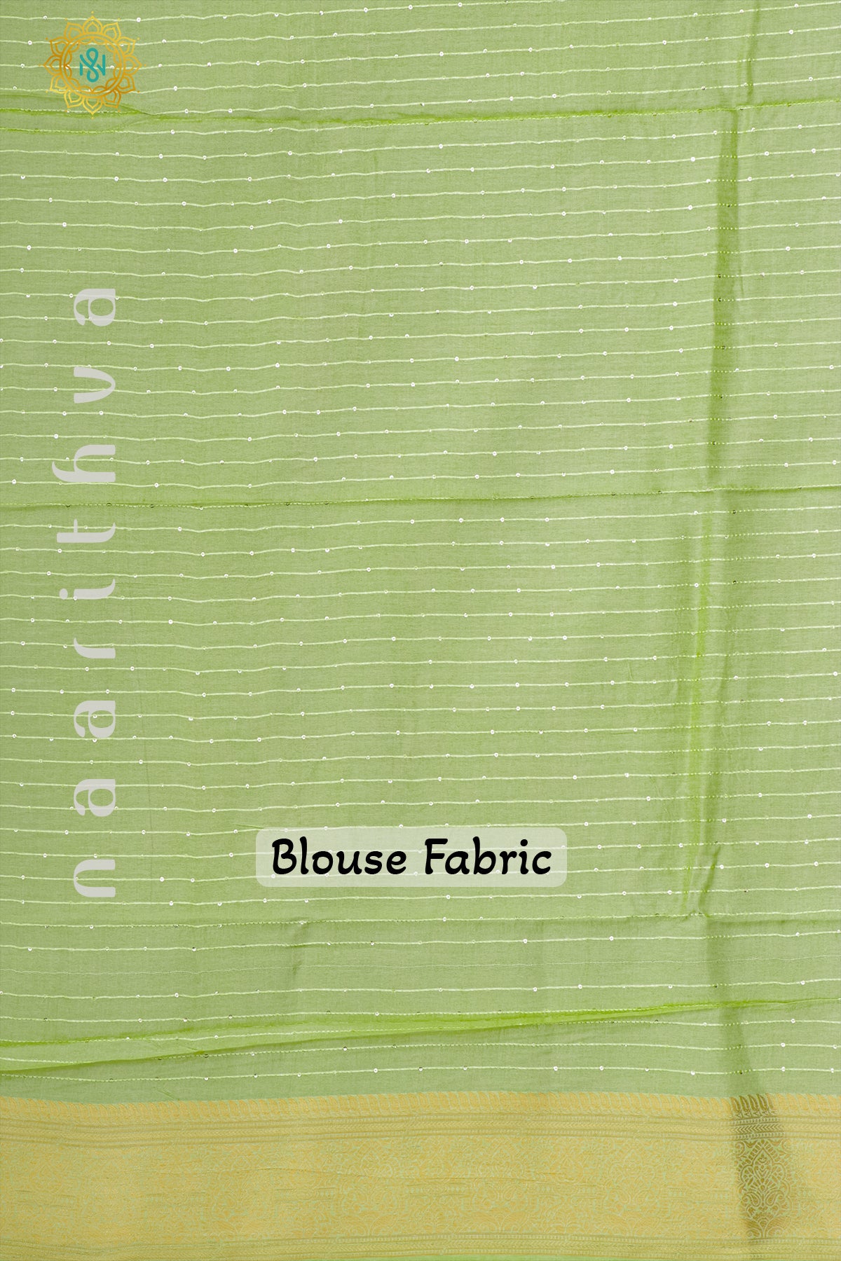 LIME GREEN - SEMI CREPE SILK