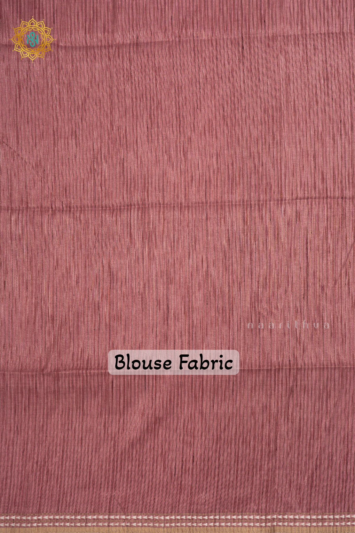 Light Pink - Semi Tussar Silk Saree Allover Plain Body with Thread Woven Border, Pallu and Blouse