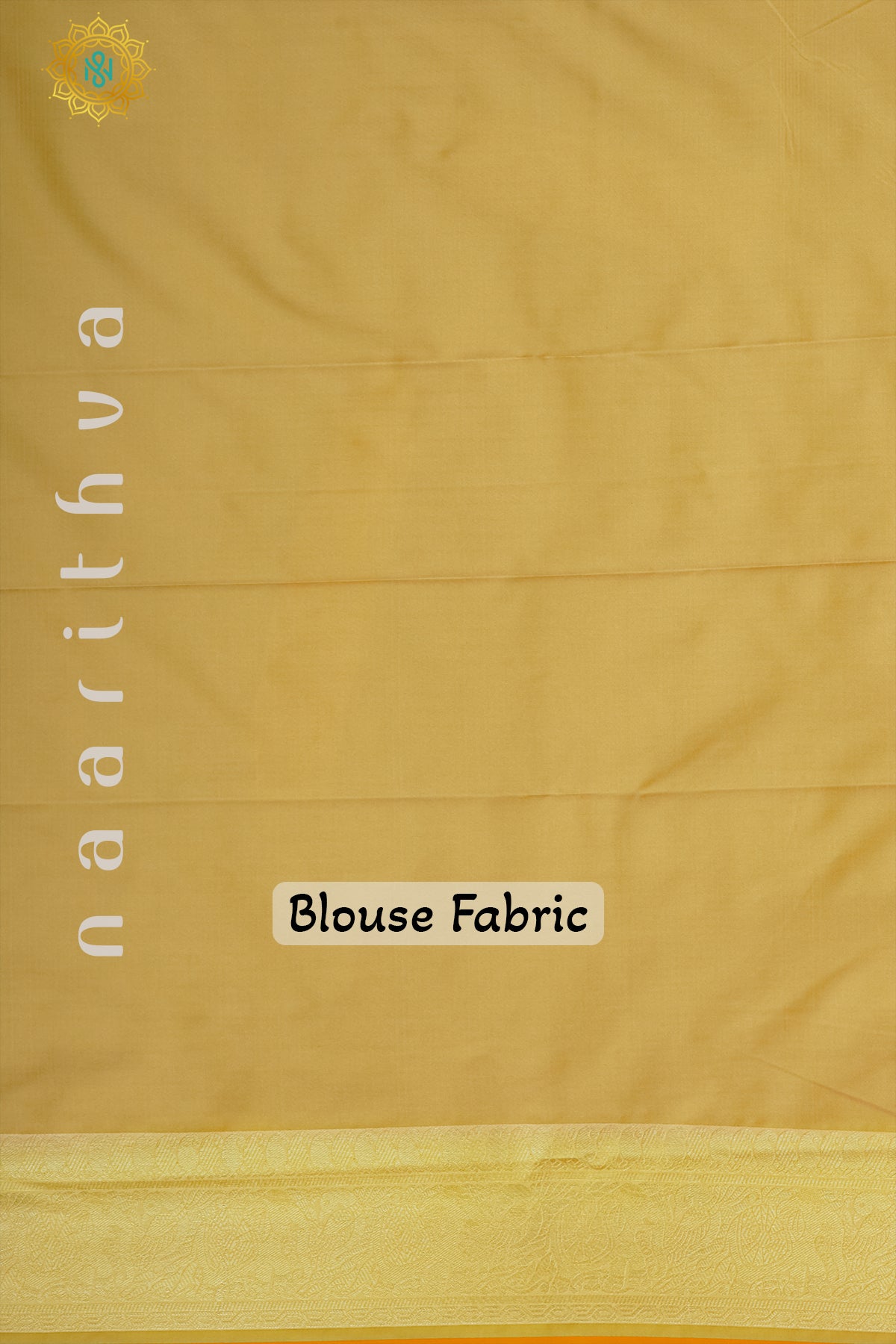 MANGO YELLOW WITH LIGHT YELLOW - SEMI SILK