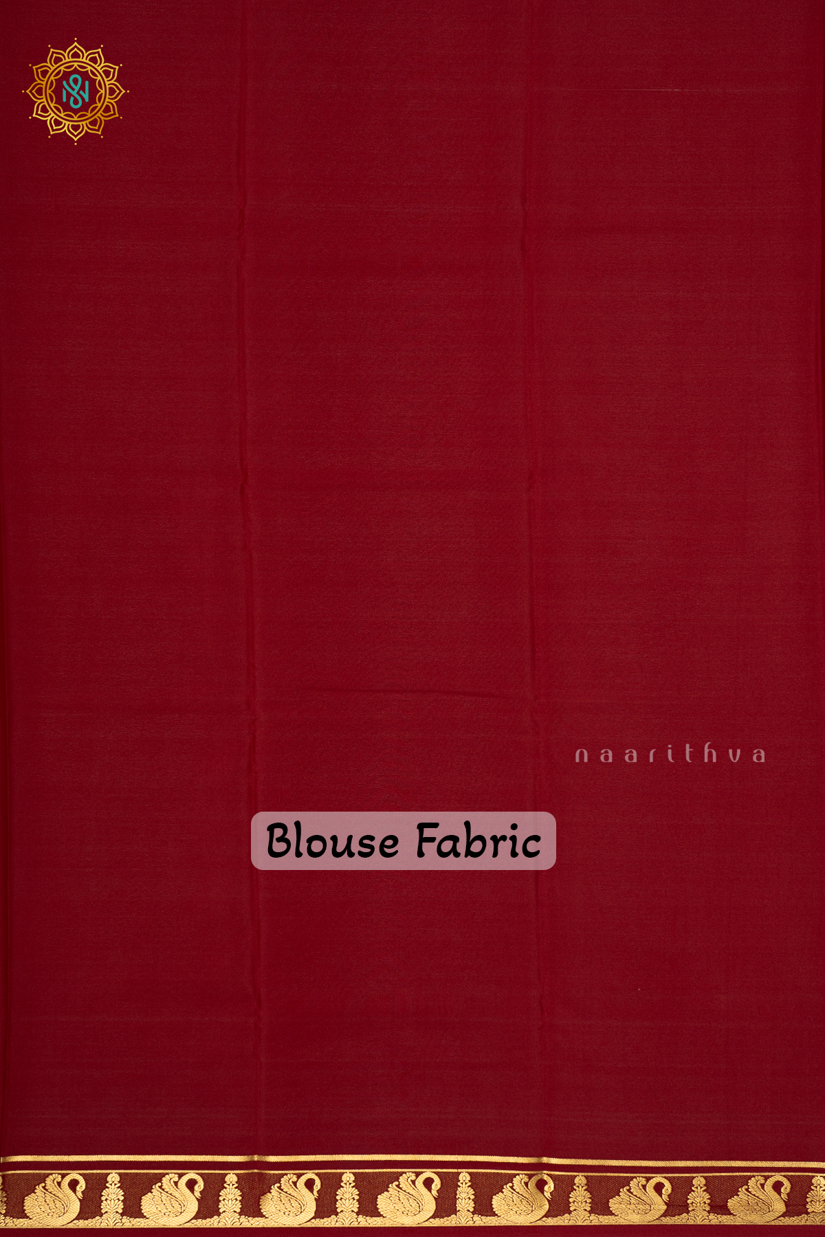 MAROON - PURE MYSORE CREPE SILK