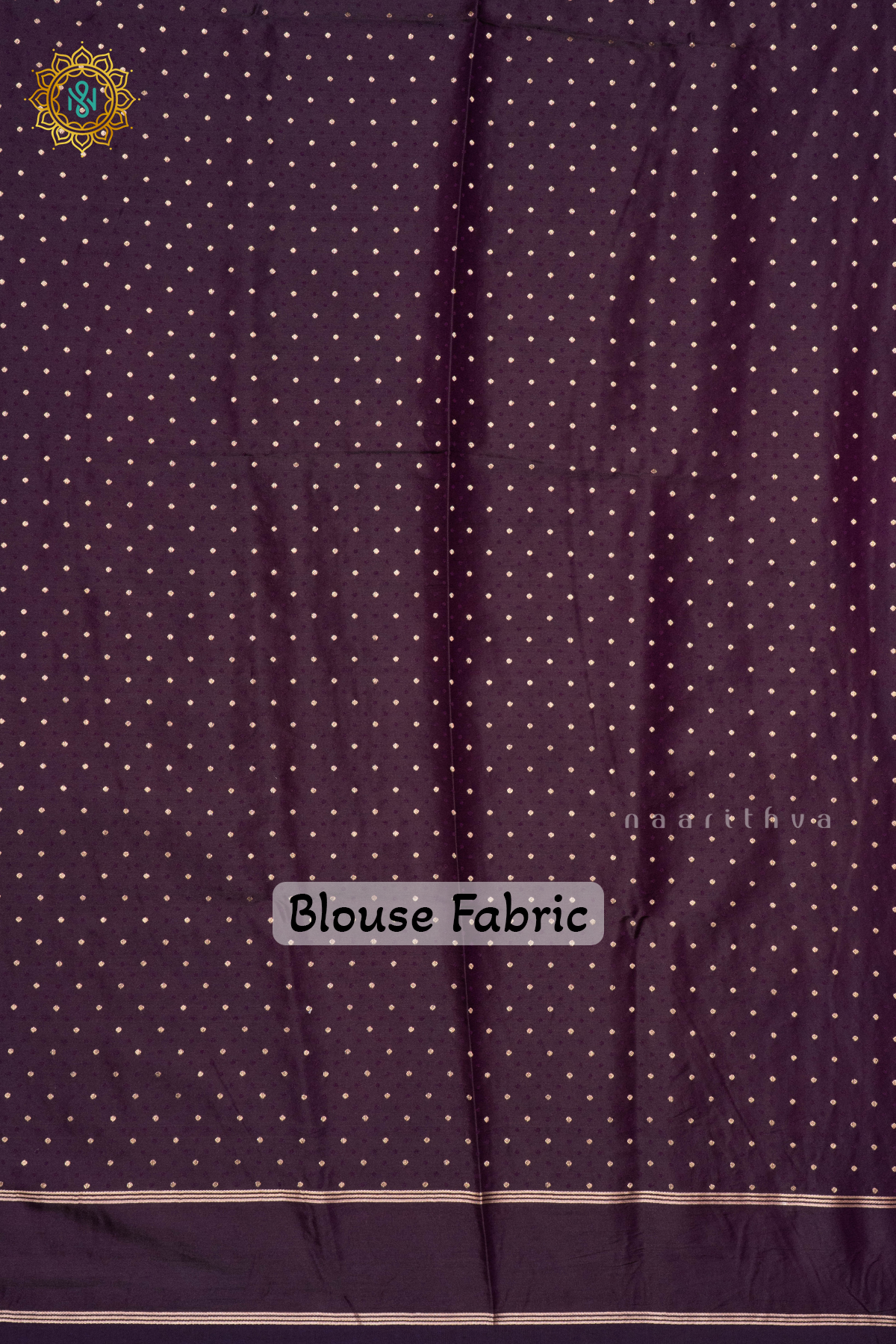PEACHISH PINK WITH PURPLE - SEMI SILK