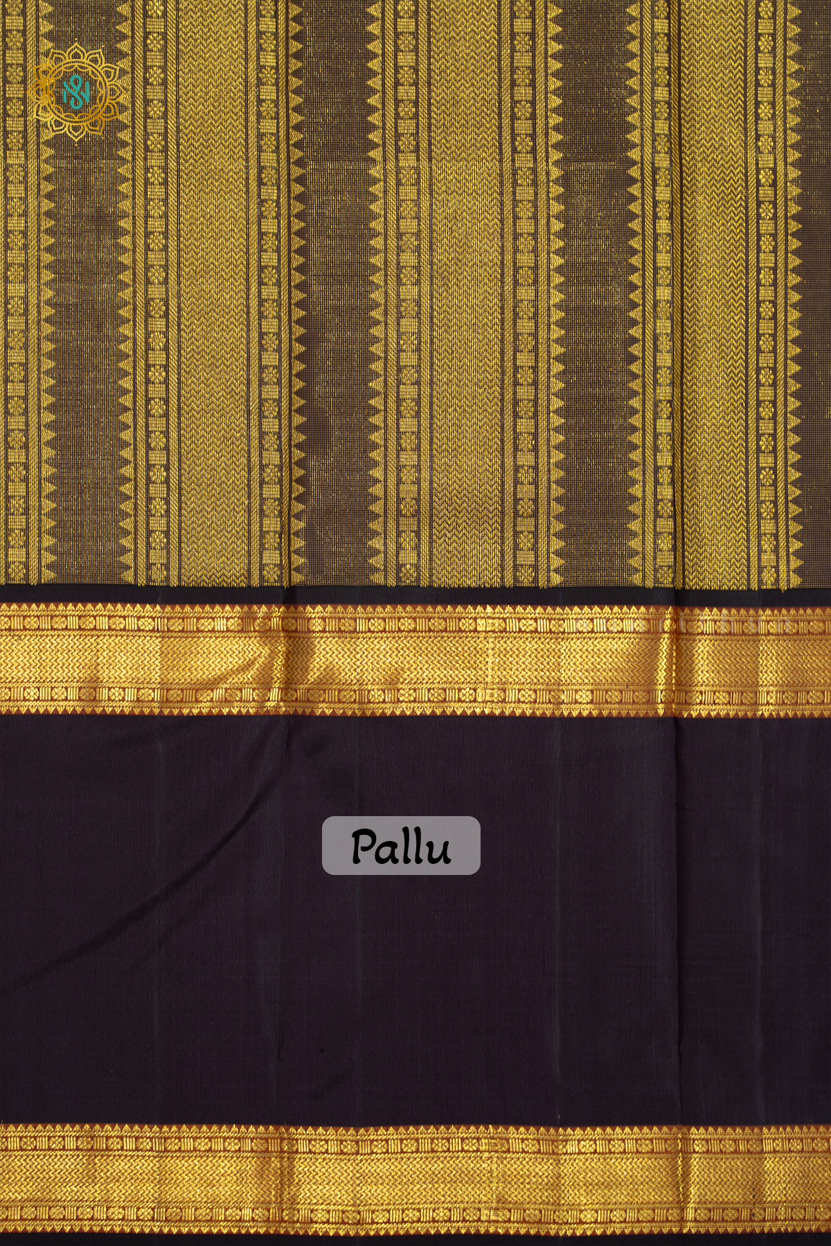 AQUA BLUE WITH DEEP WINE - PURE KANJIVARAM SILK