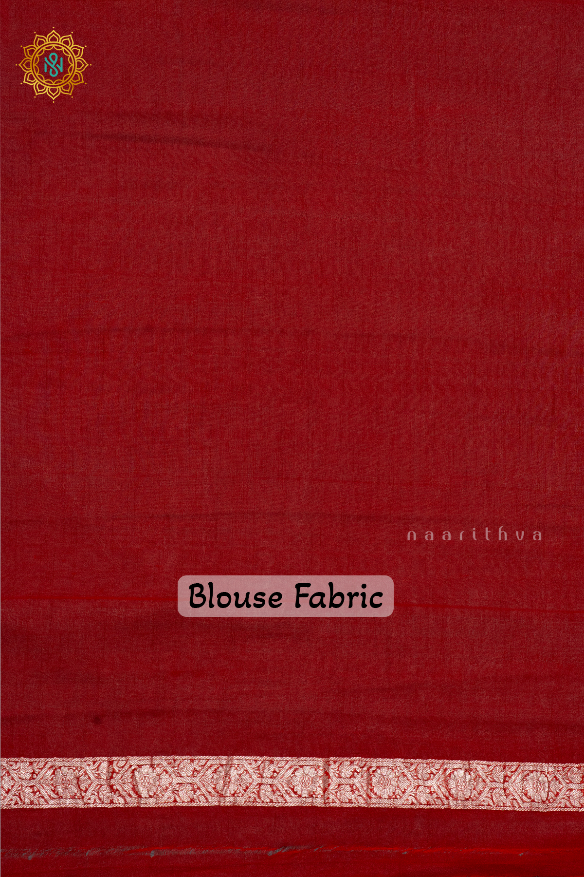 YELLOW WITH RED - PURE BANARASI CHIFFON