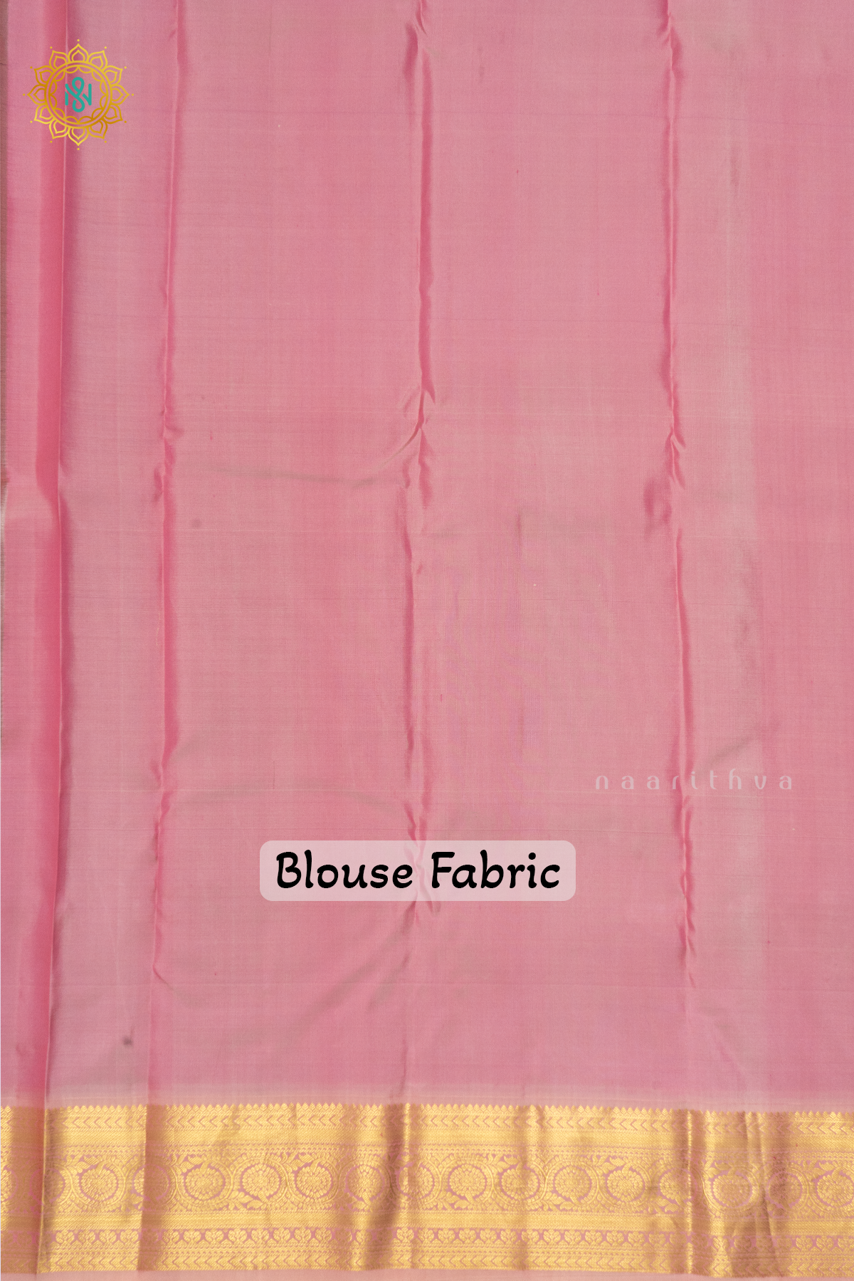 GREEN WITH LIGHT PINK - PURE KANJIVARAM SILK