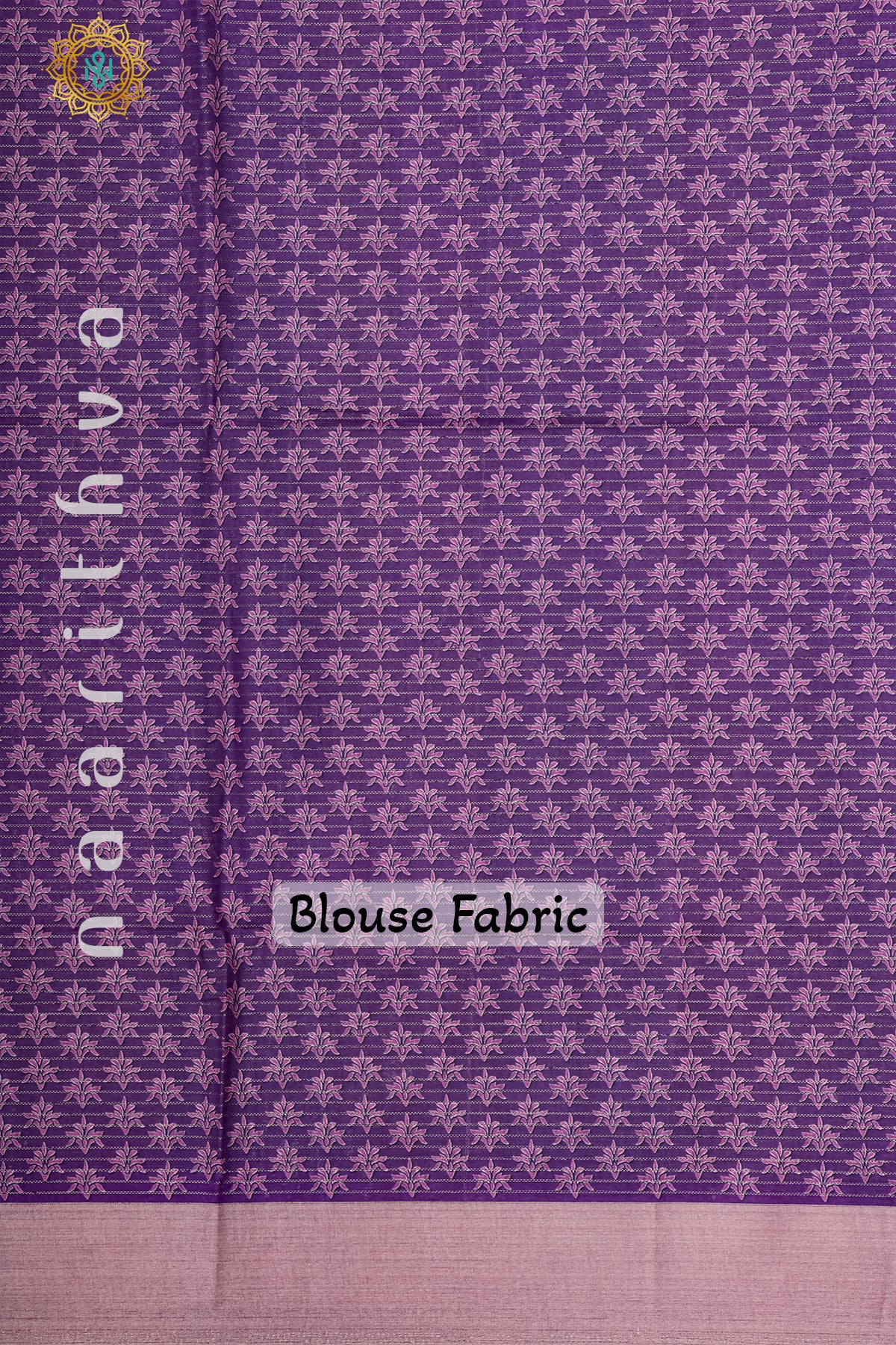 PURPLE - SEMI TUSSAR SILK