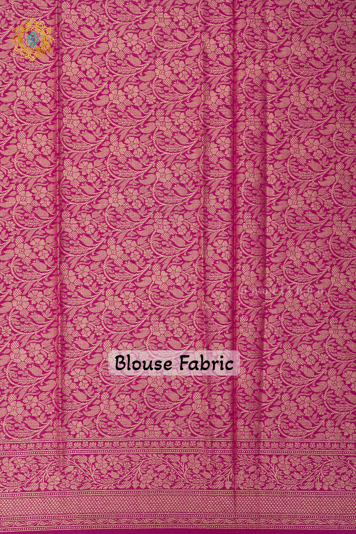 YELLOW WITH PINK - JUTE COTTON