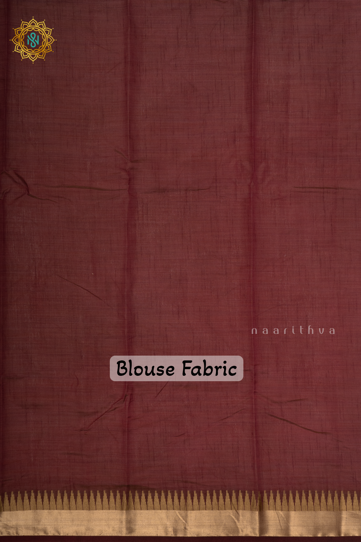 BROWN - SEMI TUSSAR SILK