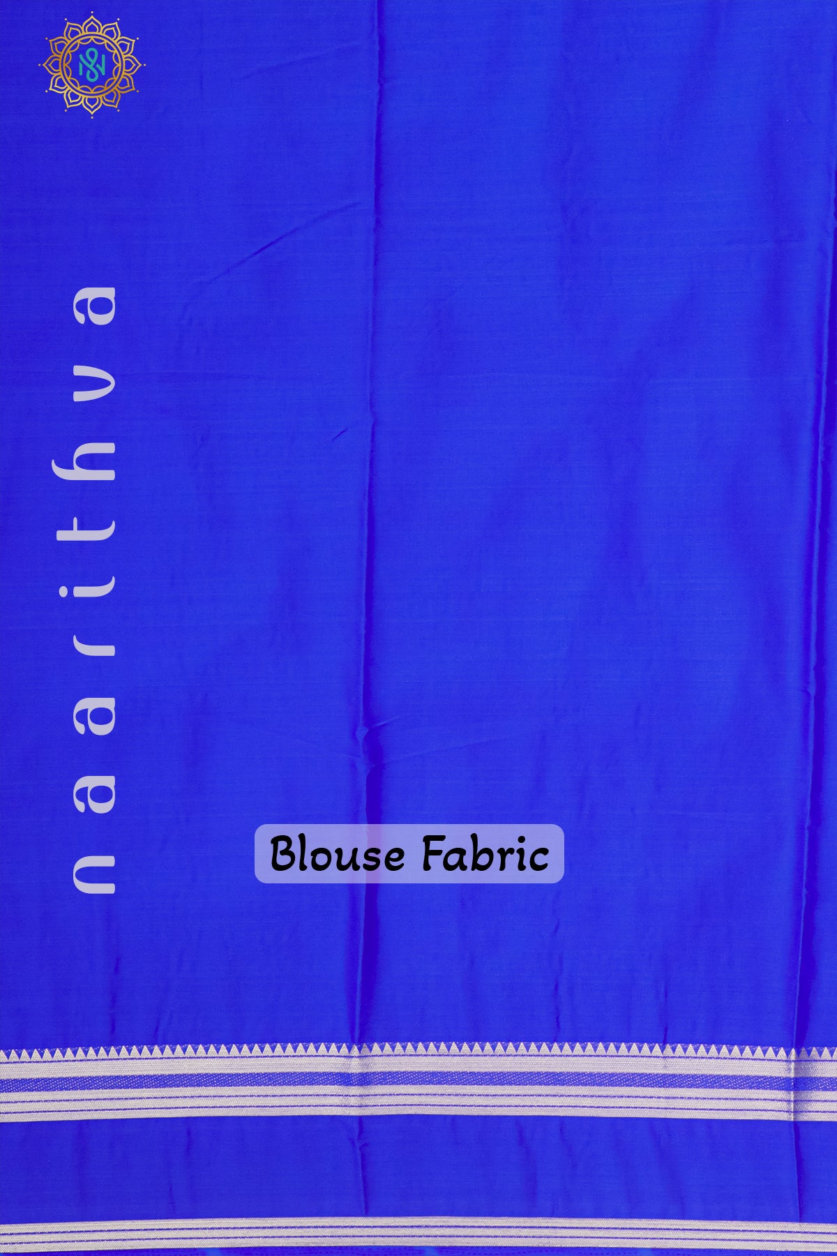 ROYAL BLUE - SEMI MYSORE CREPE SILK