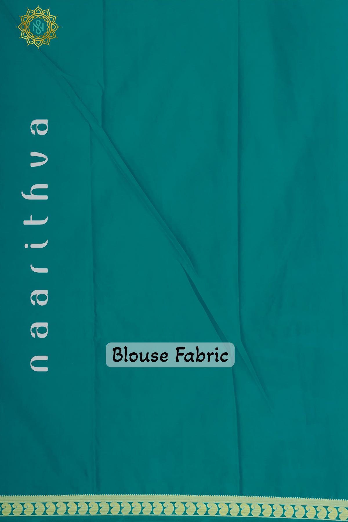 AQUA BLUE - SEMI MYSORE CREPE SILK