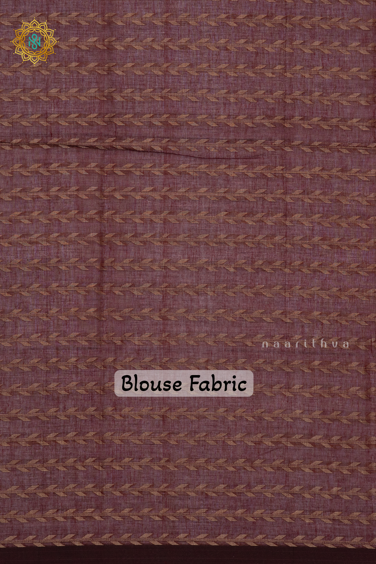 MAROON WITH BLUE - MUL COTTON