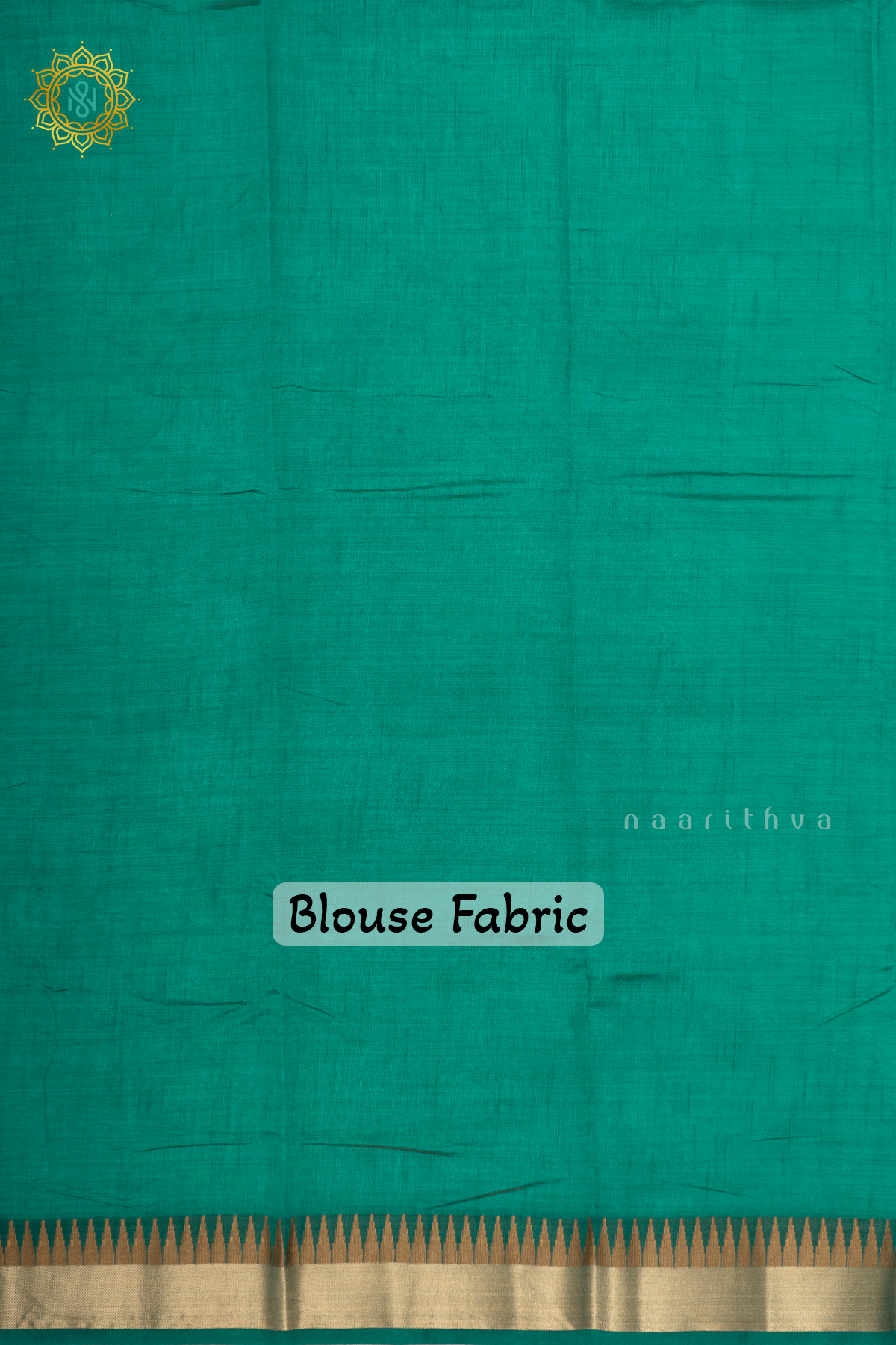 AQUA BLUE - SEMI TUSSAR SILK
