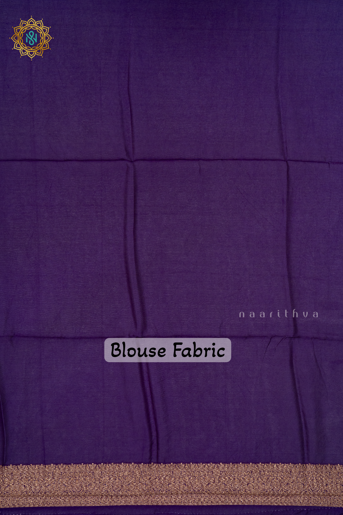 PURPLE - SEMI TUSSAR SILK