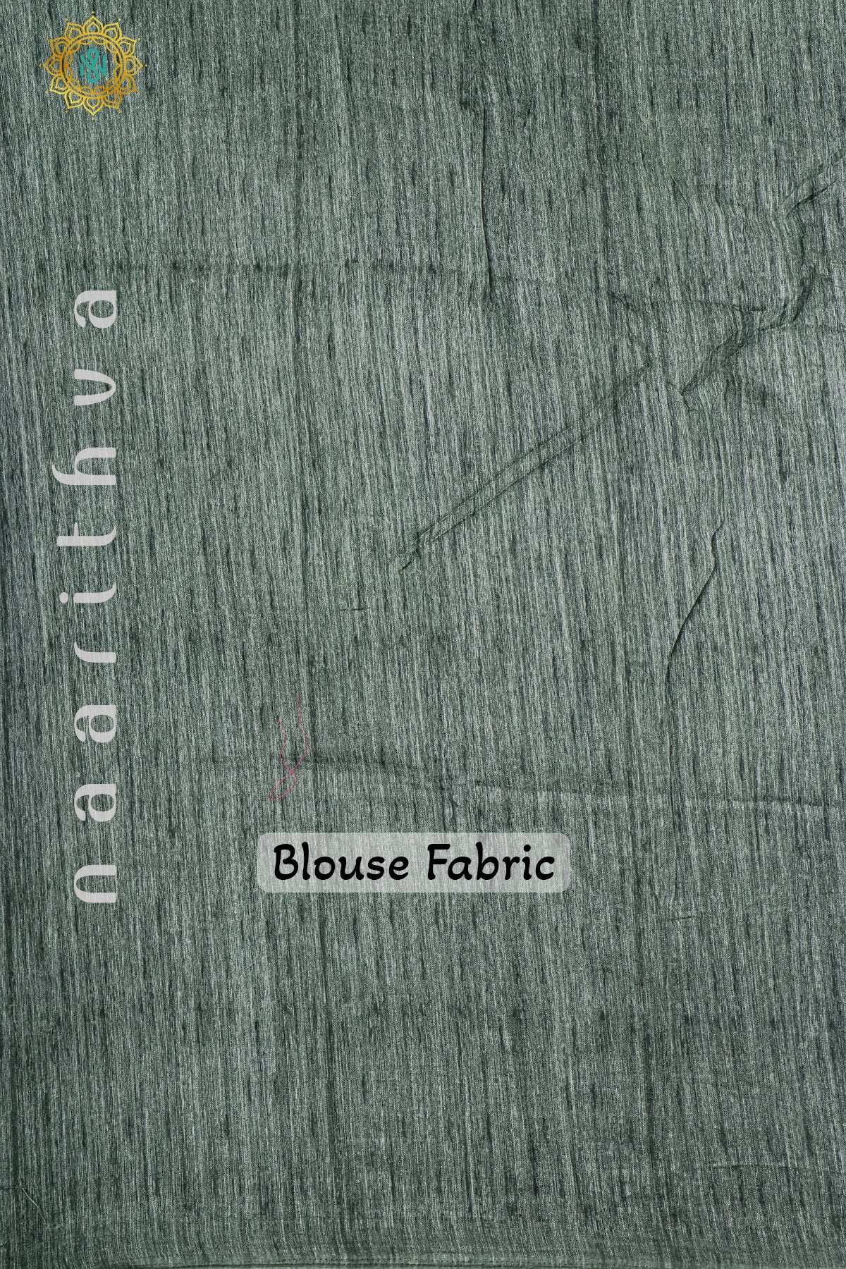 BOTTLE GREEN - JUTE COTTON