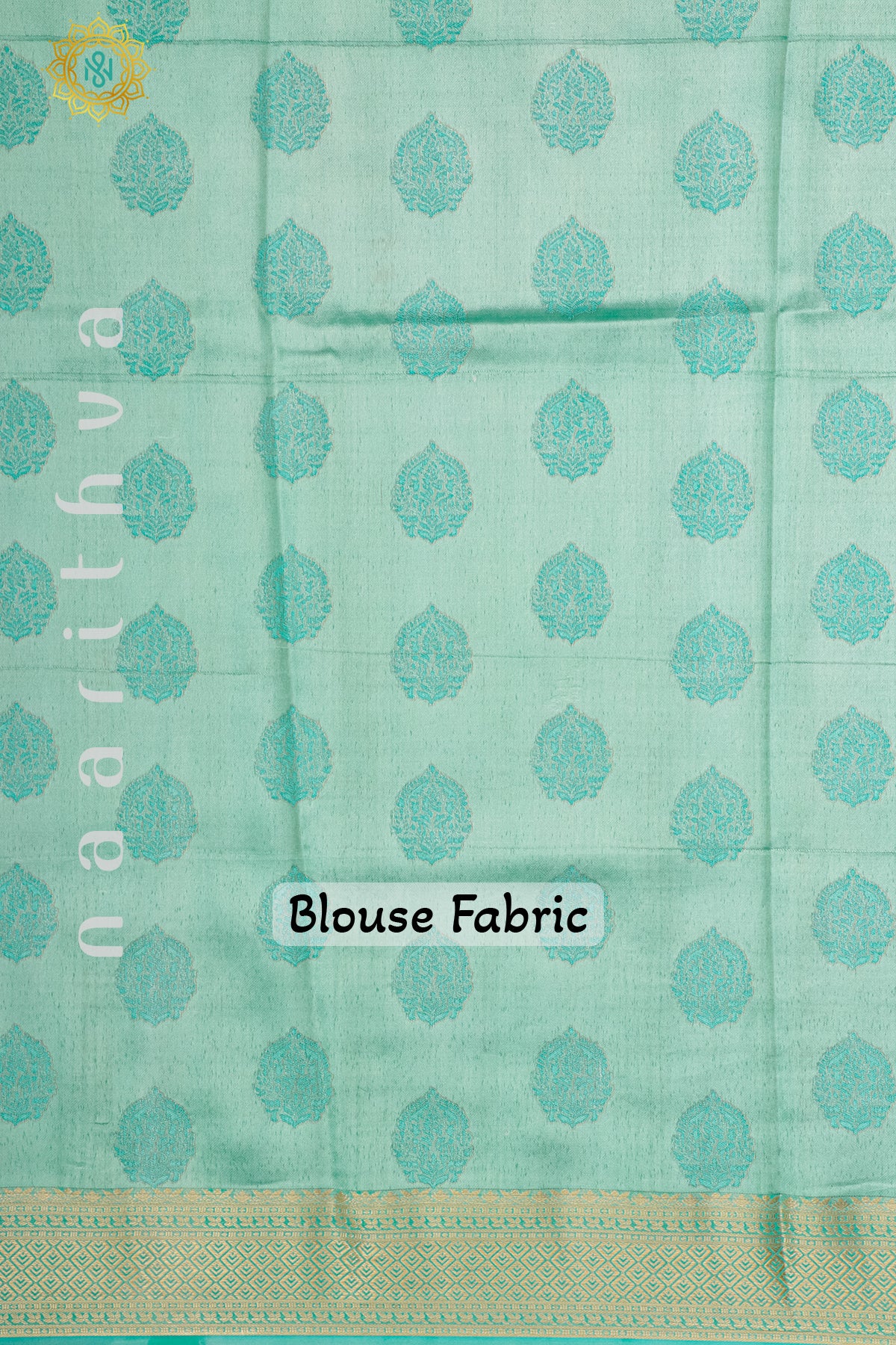 AQUA GREEN - SEMI TISSUE SILK