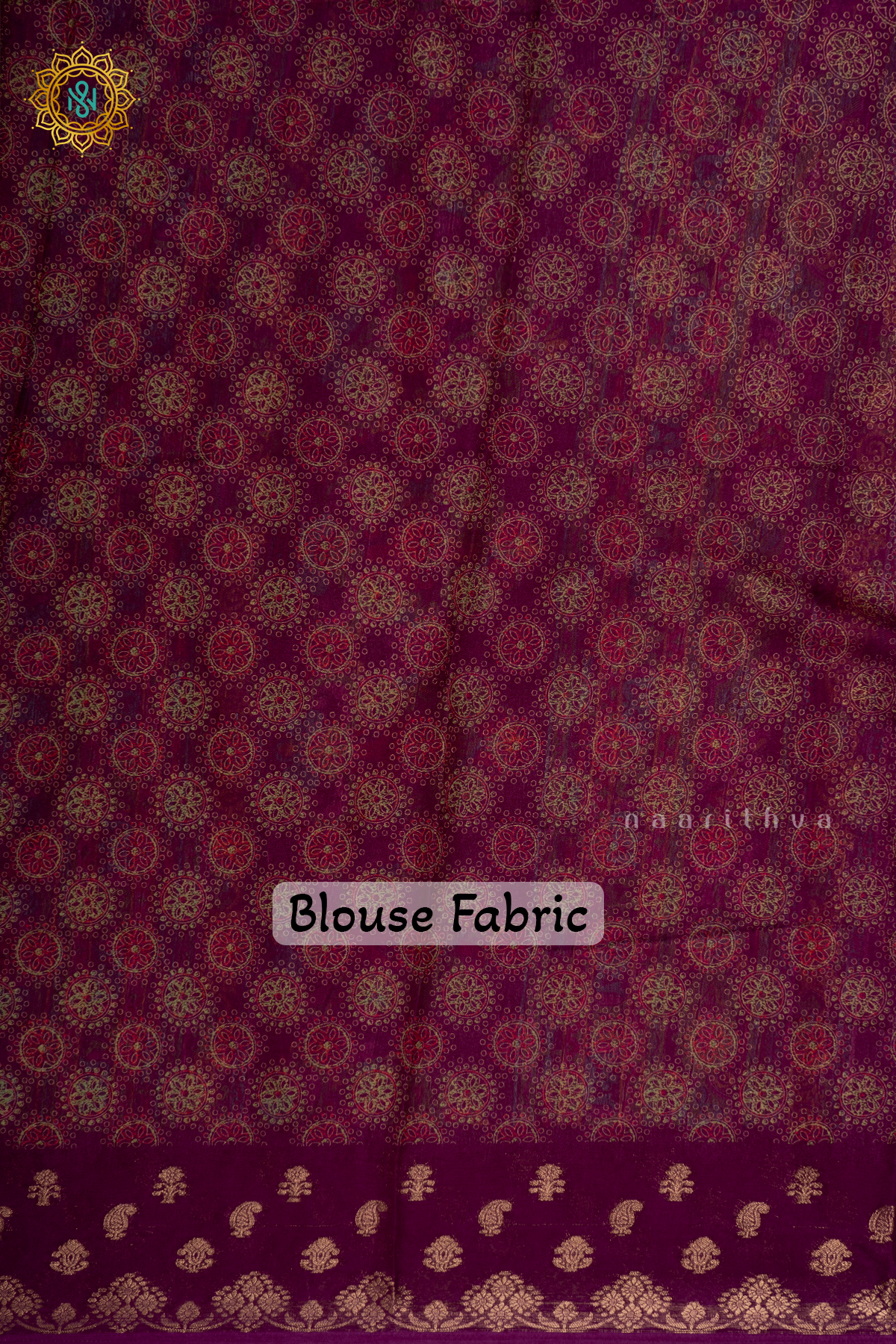 WINE - SEMI GEORGETTE SAREE