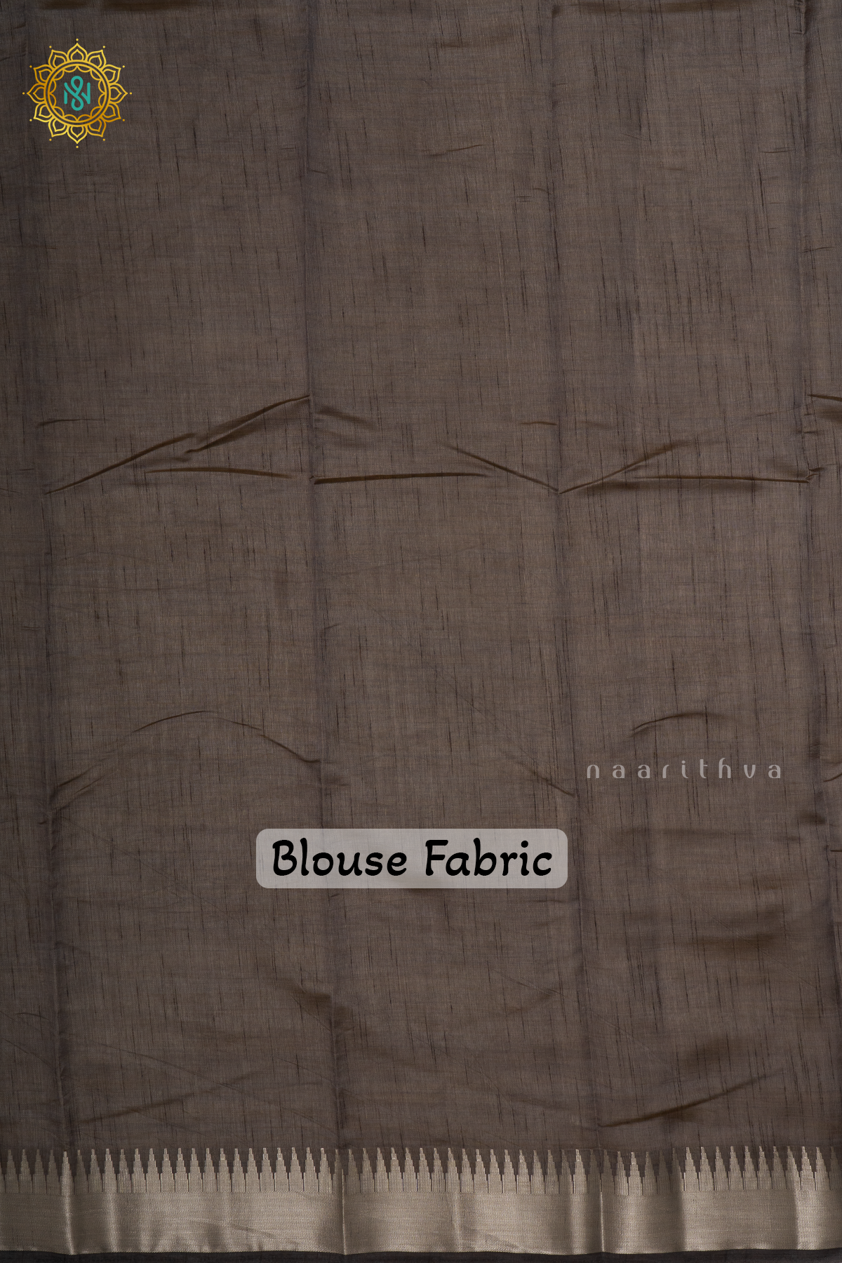 GREY - SEMI TUSSAR SILK