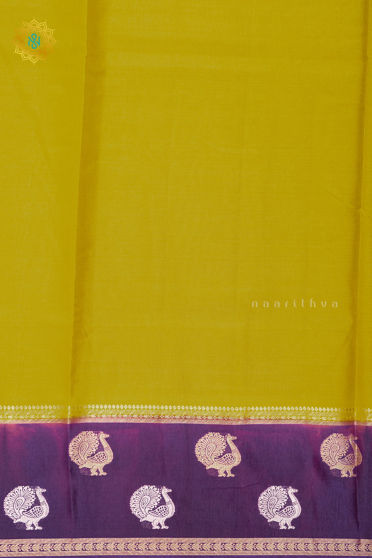 YELLOW WITH PURPLE - SEMI TISSUE