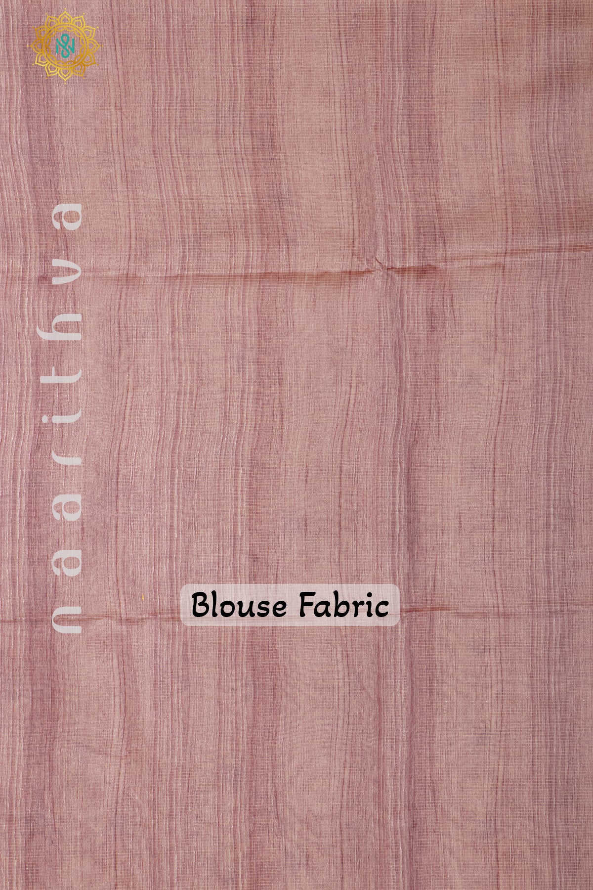 BIEGE WITH PEACH - SEMI TUSSAR SILK