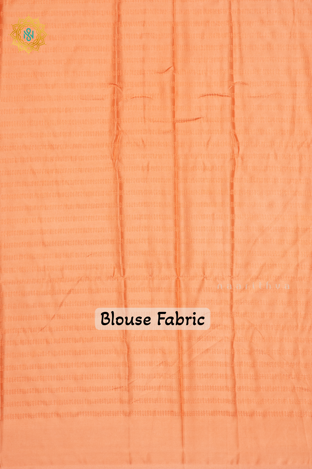 PEACH - SATIN  BANARASI