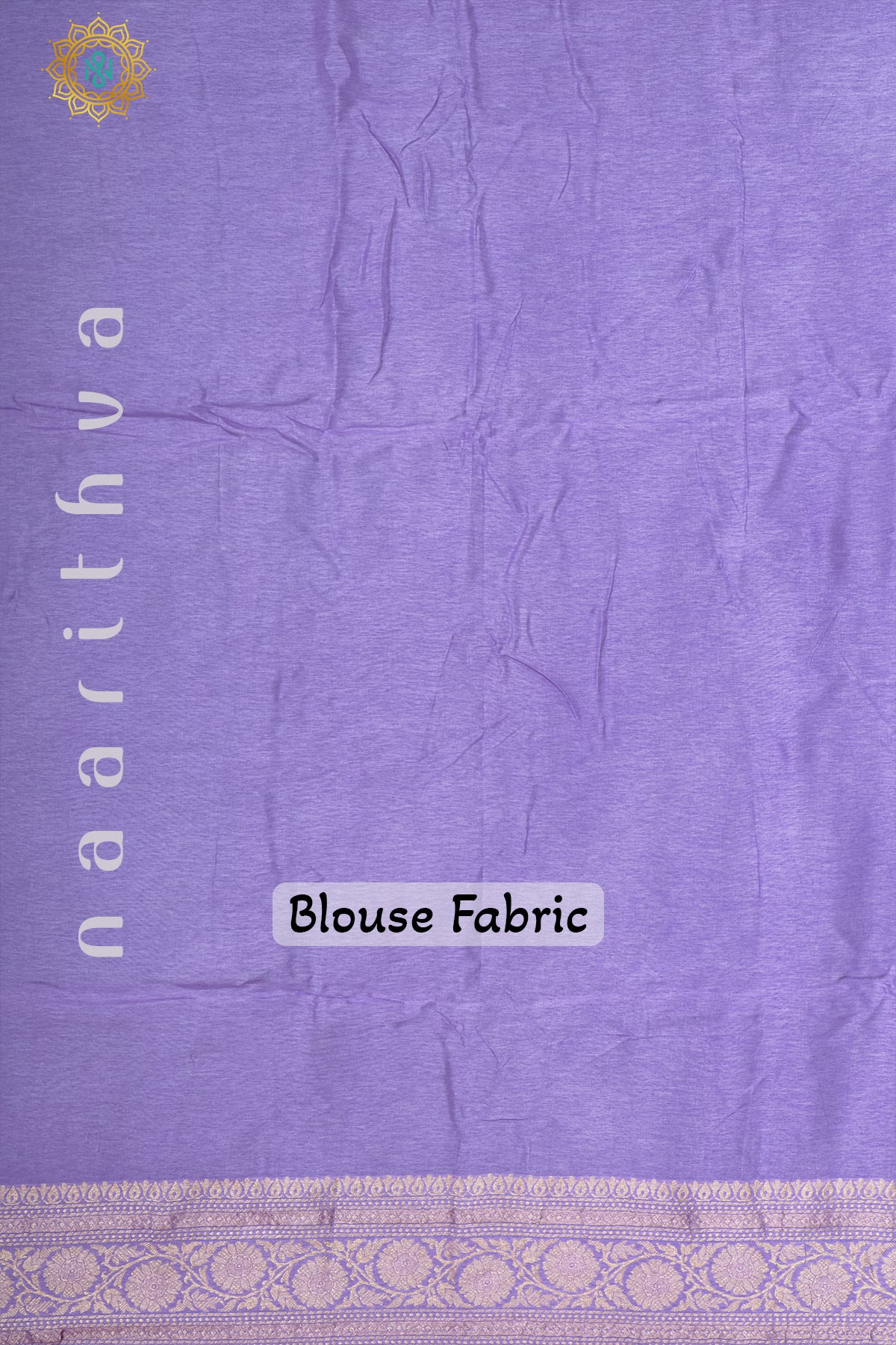 PURPLE WITH LAVENDER - DOLA SILK