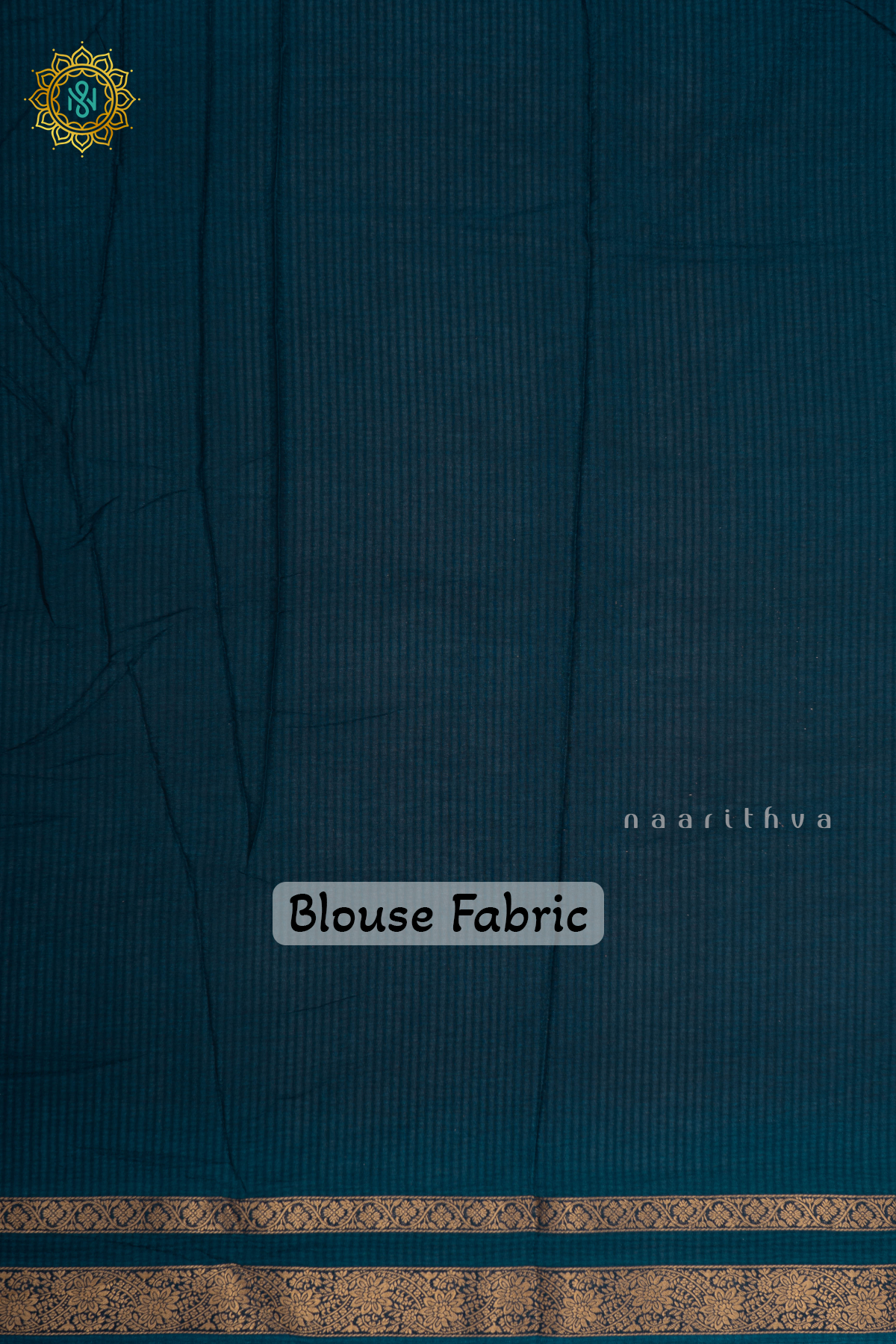 TEAL BLUE - SEMI CREPE SILK