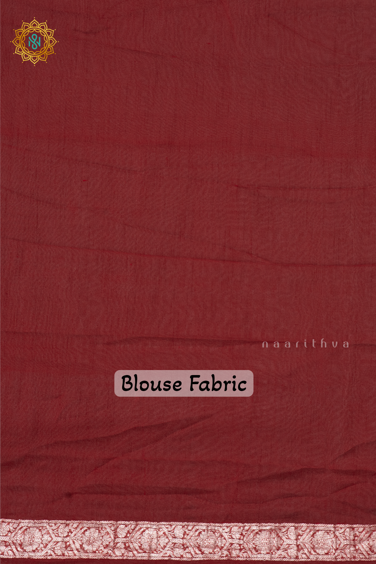 WHITE WITH RED - PURE BANARASI CHIFFON