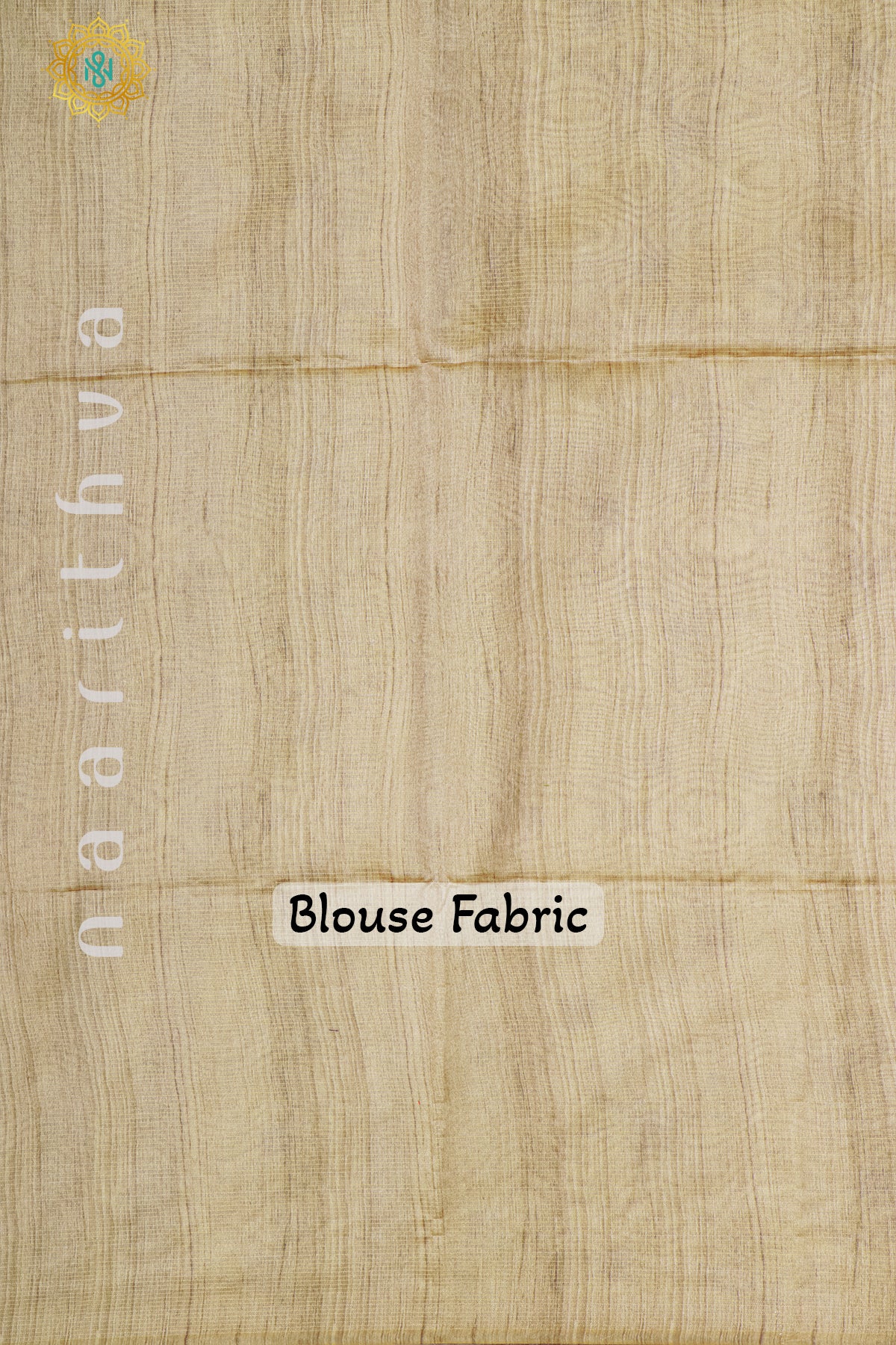 BIEGE WITH LIGHT BROWN - SEMI TUSSAR SILK