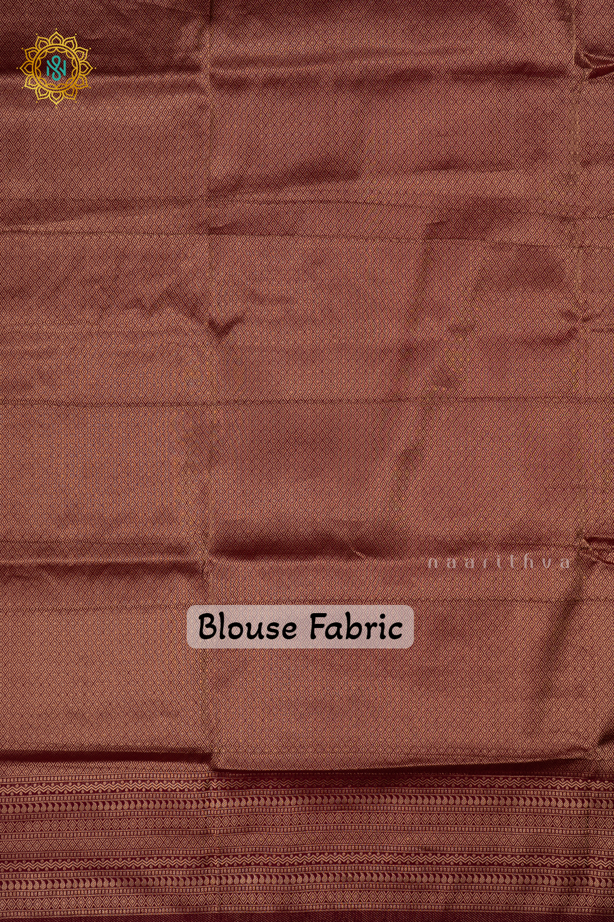 Lavender with Deep Wine Semi-Crepe Georgette Saree with Zari Buttas on the Body and a Contrast Zari Border