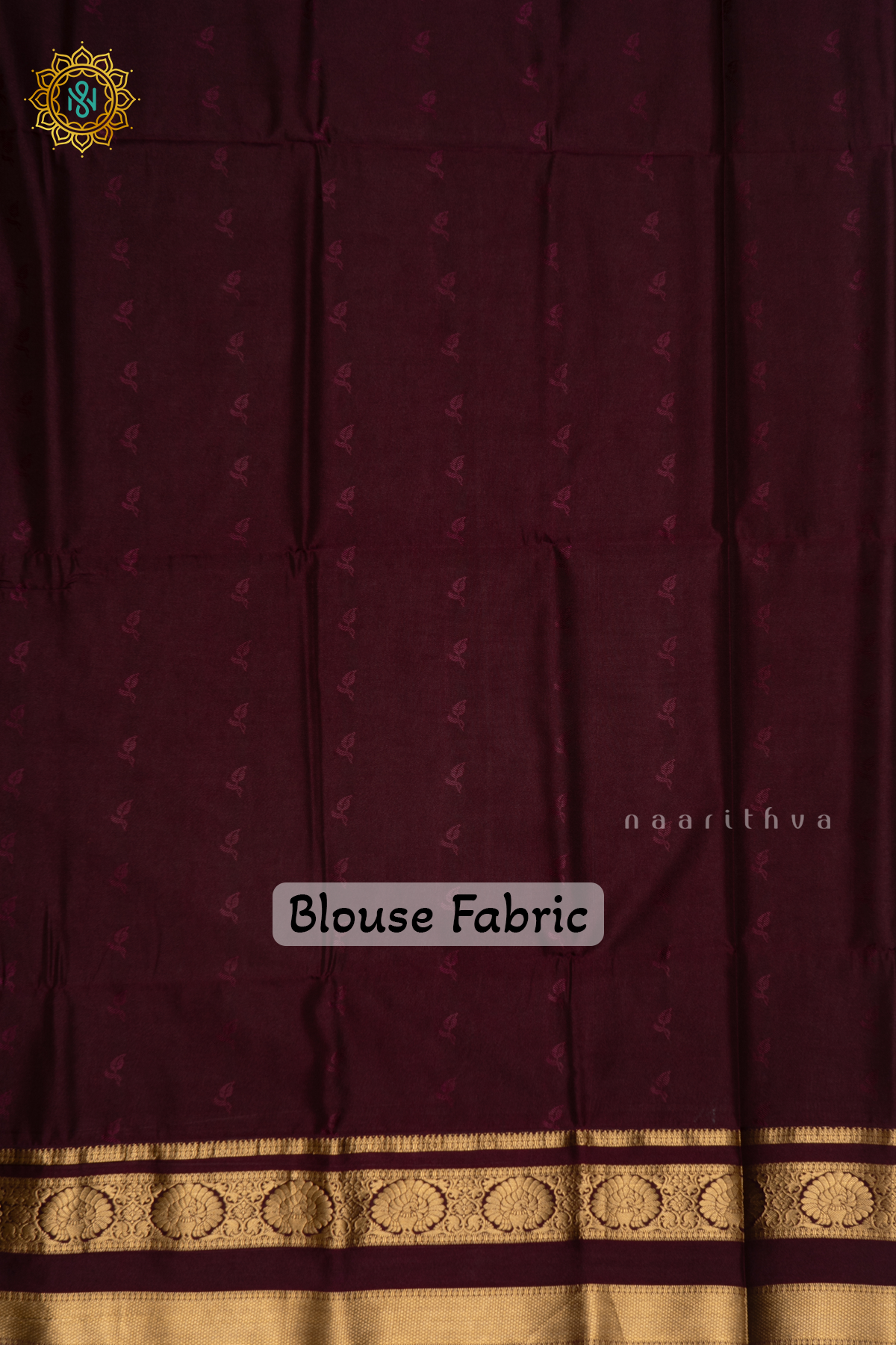 LIGHT BROWN WITH CHOCOLATE BROWN - SEMI SOFT SILK SAREE ALLOVER ZARI BUTTAS AND CONTRAST GAP BORDER