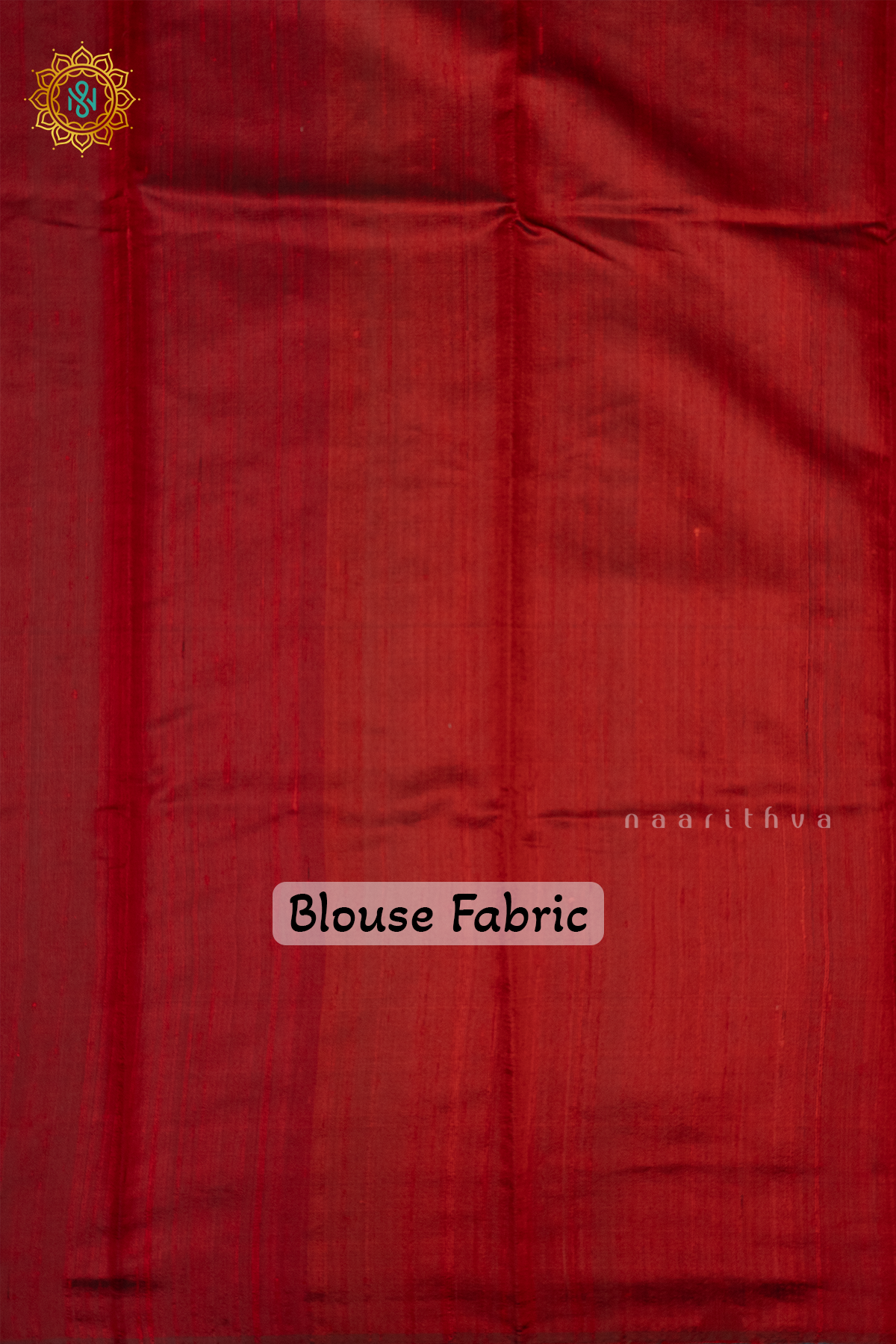 RED - PURE TUSSAR SILK