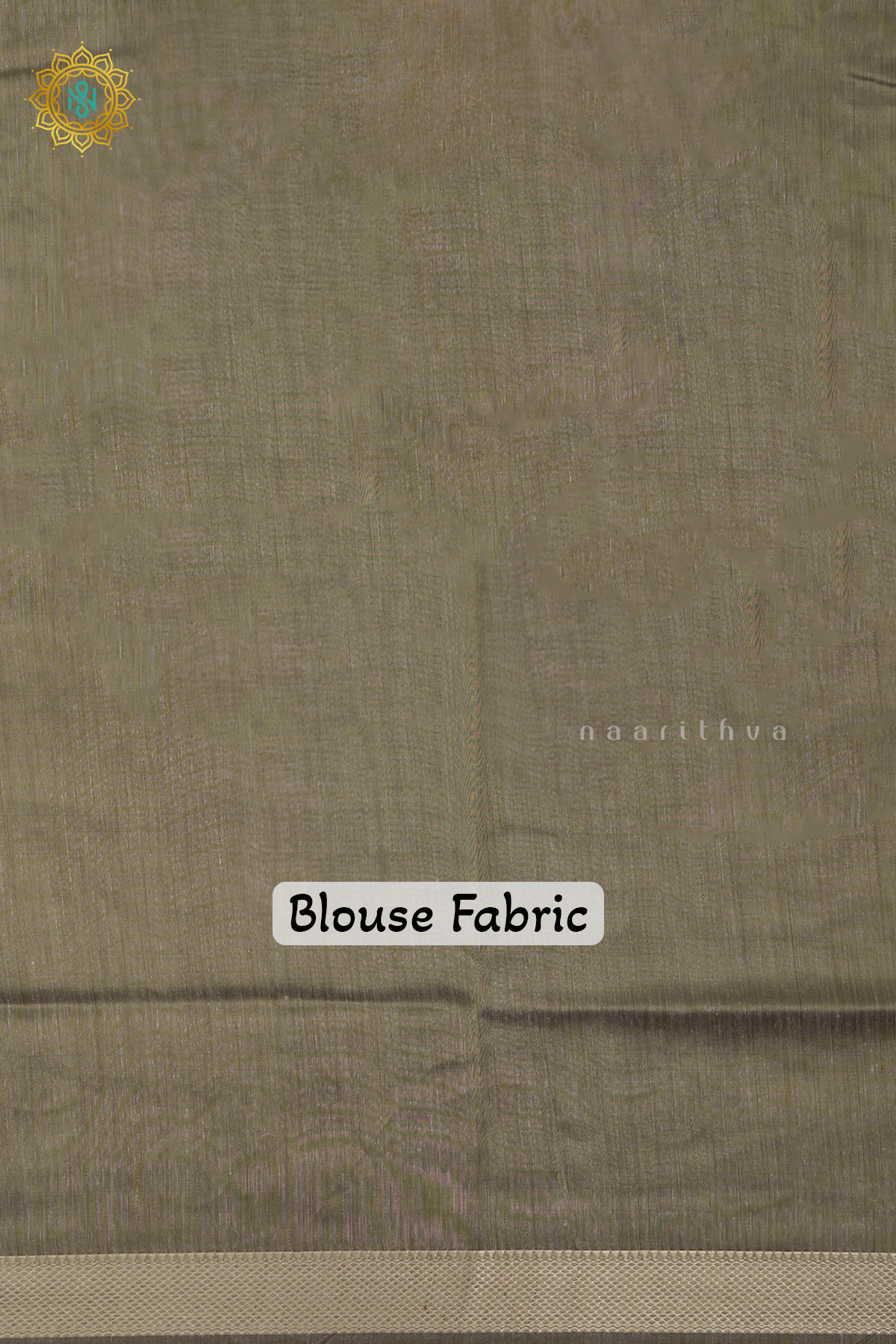 GREEN - SEMI TISSUE WITH APPLIQUE WORK
